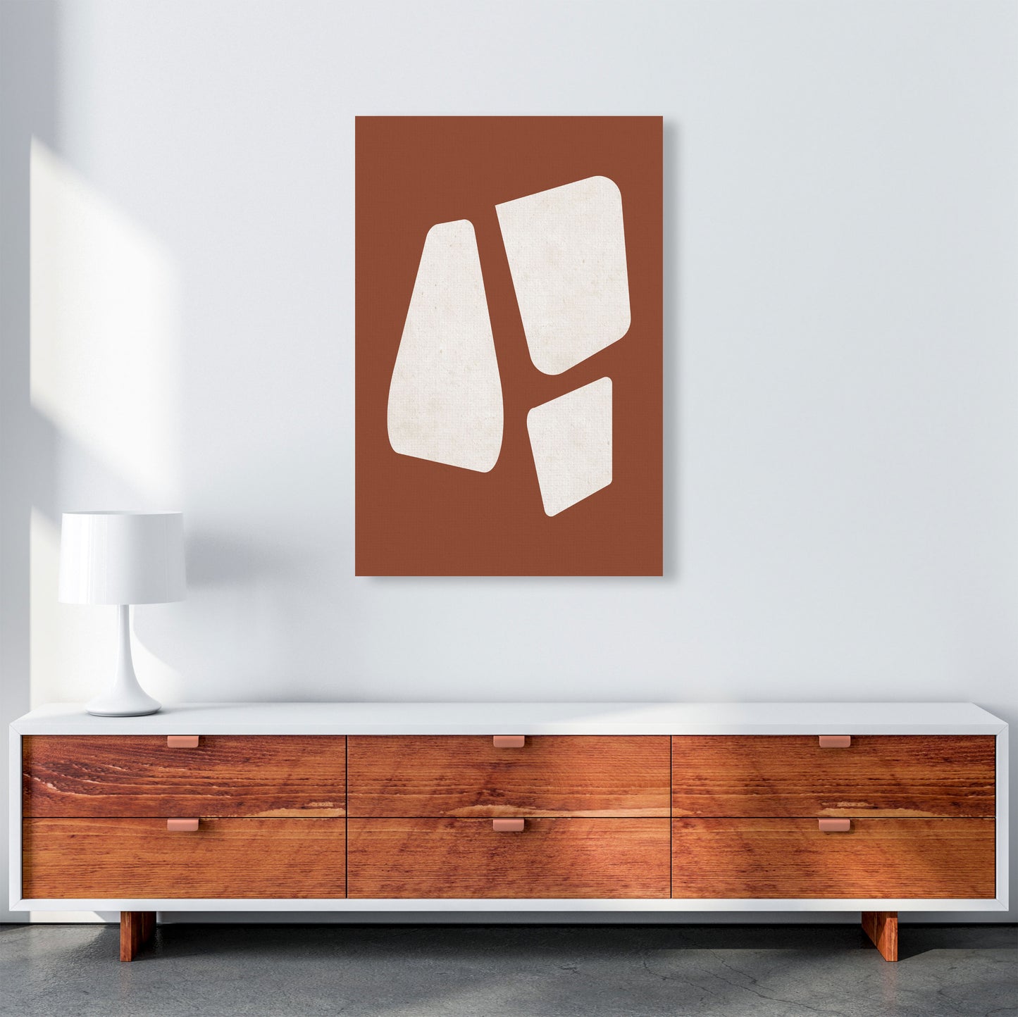Autumn Luane abstract Art Print by Pixy Paper A1 Canvas