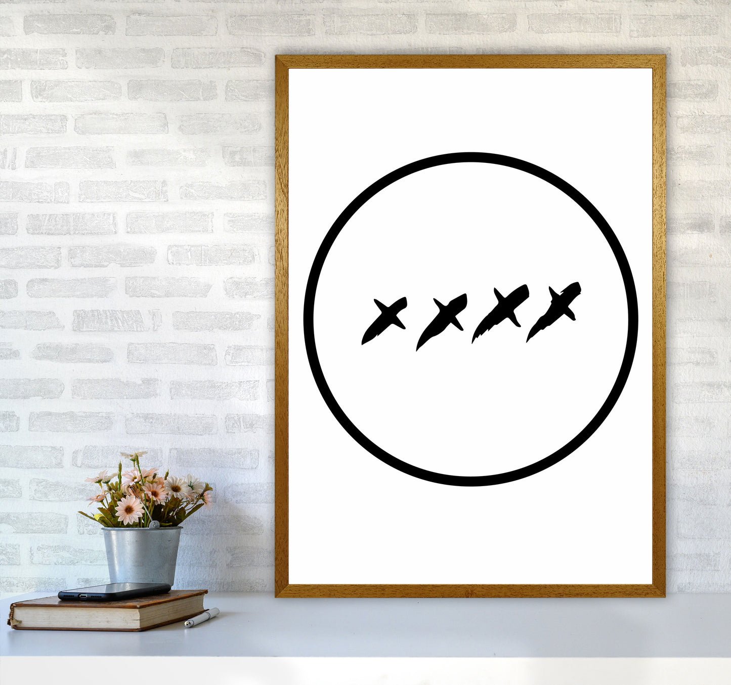 XXXX Kisses Modern Print A1 Print Only