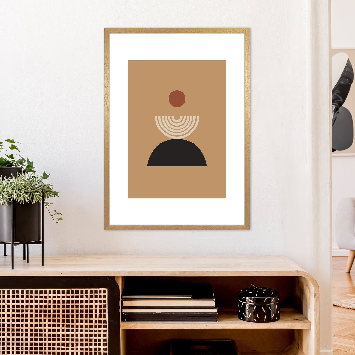 Mica Sand Fountain N19 Art Print by Pixy Paper A1 Print Only