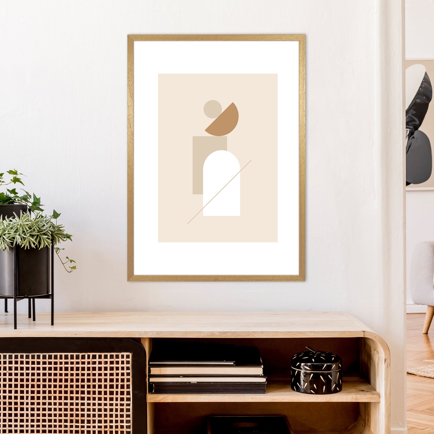 Mica Sand N21 Art Print by Pixy Paper A1 Print Only