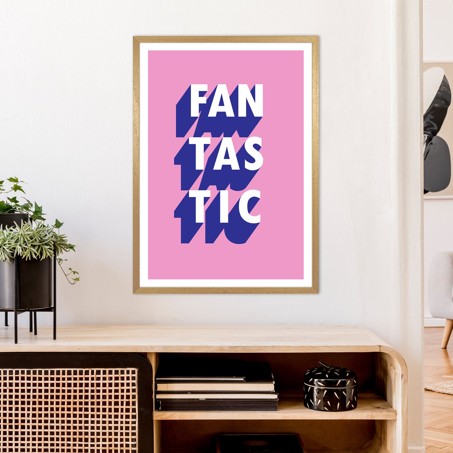 Fantastic Shadow Art Print by Pixy Paper A1 Print Only