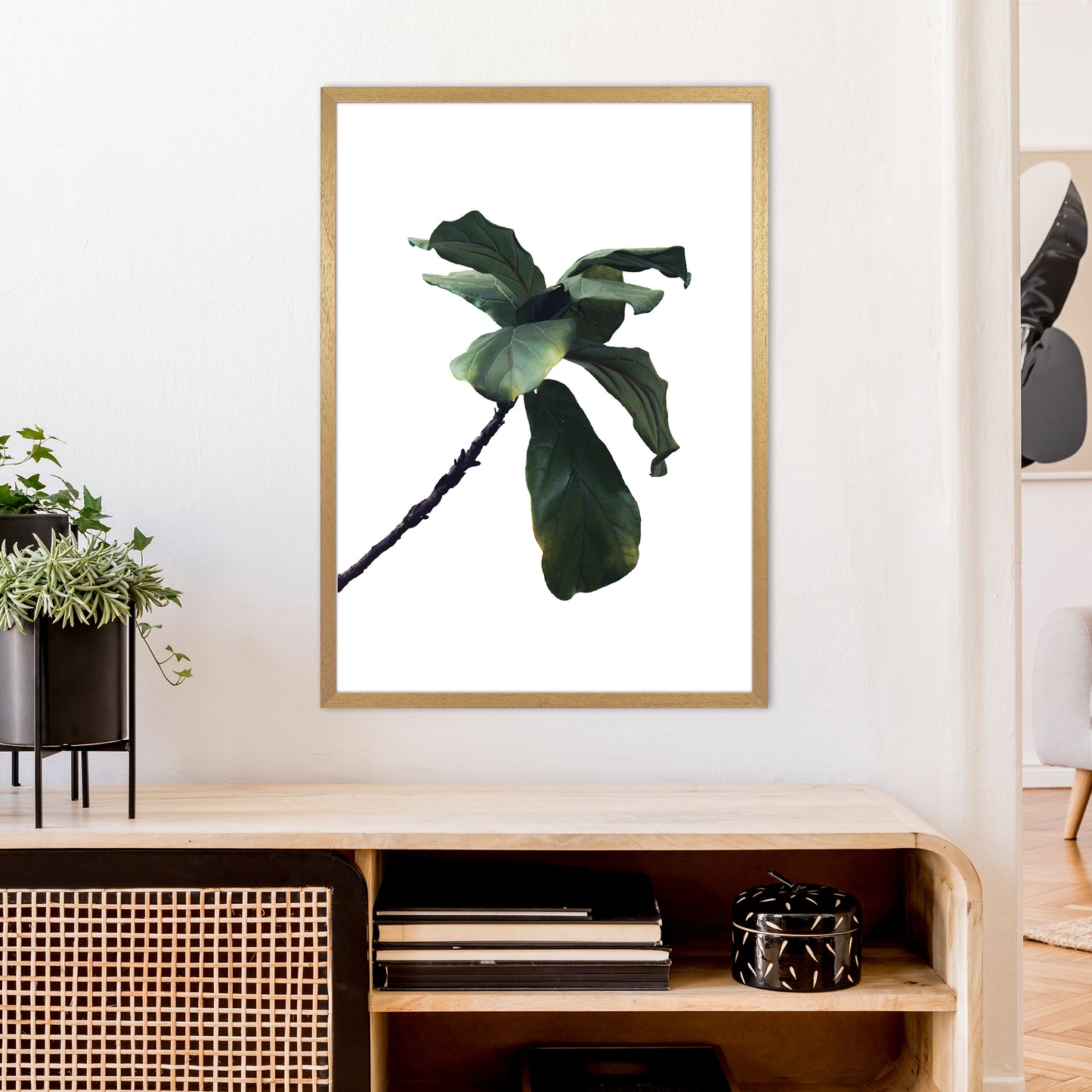 Plant Head Part Two Art Print by Pixy Paper A1 Print Only