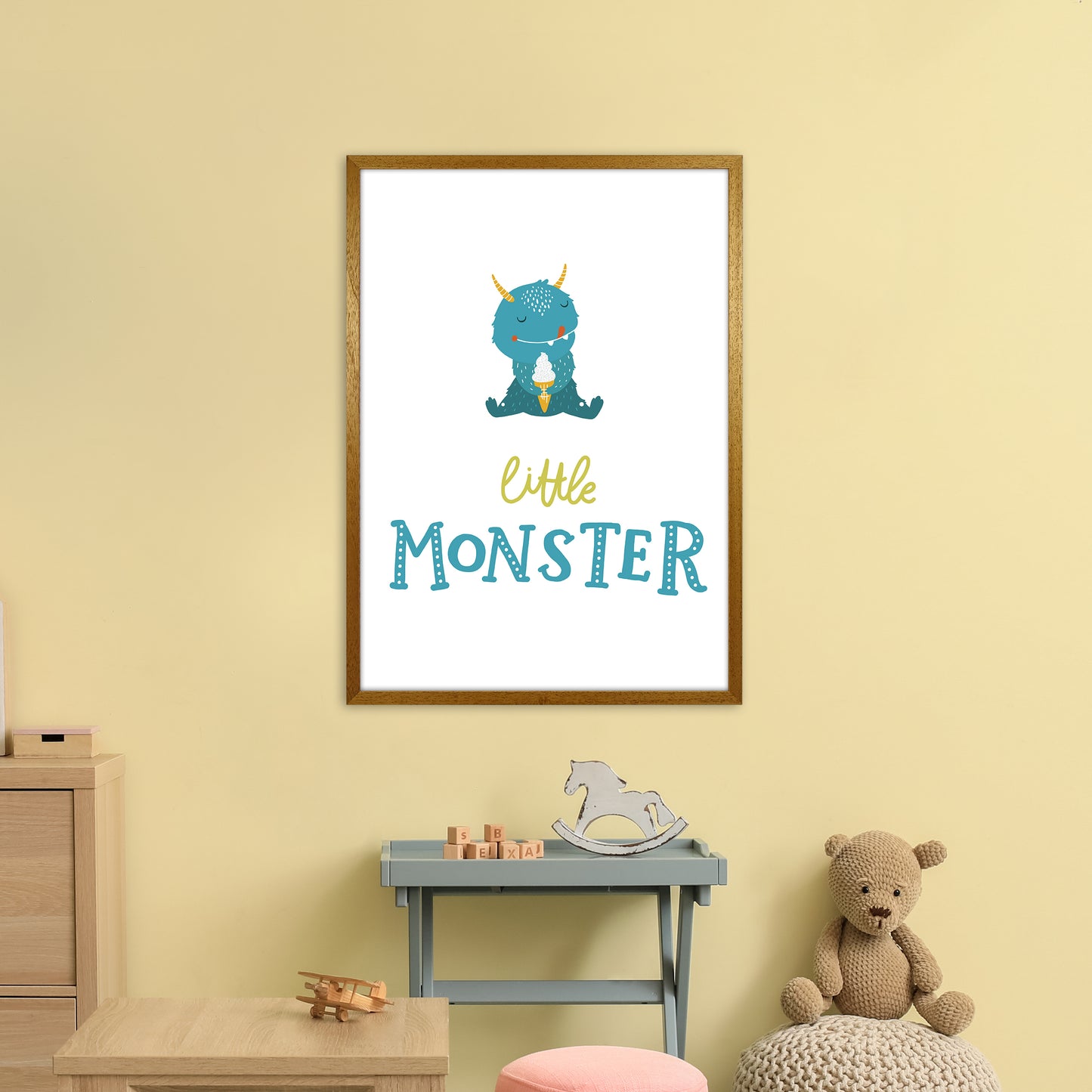 Little Monsters Ice Cream Art Print by Pixy Paper A1 Print Only