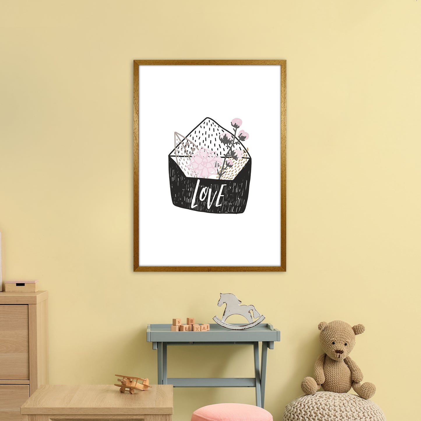Love Letter Art Print by Pixy Paper A1 Print Only