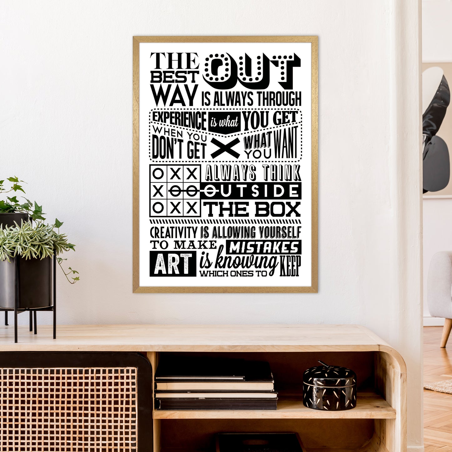 The Best Way Out Vintage Art Print by Pixy Paper A1 Print Only