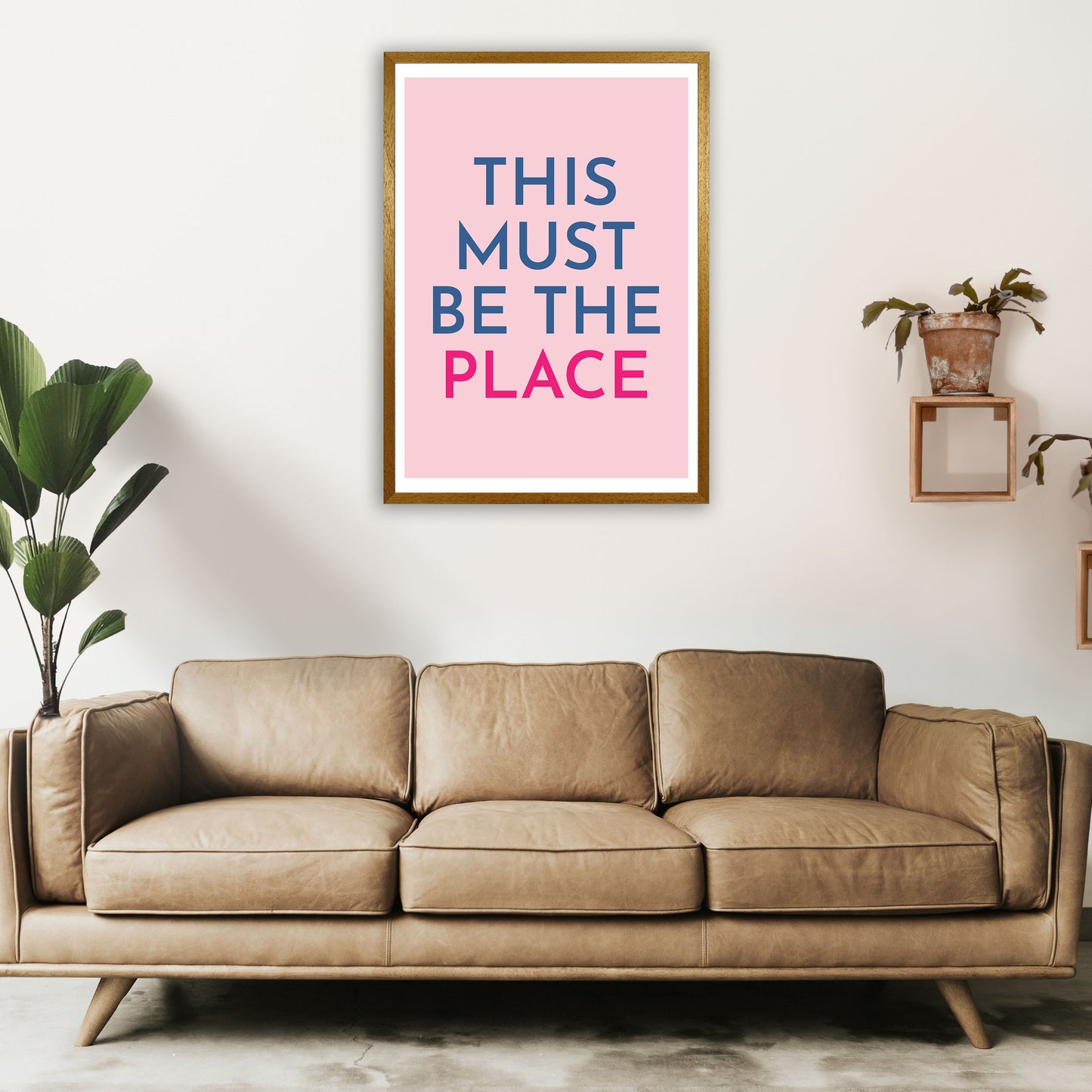 This Must Be The Place Art Print by Pixy Paper A1 Print Only