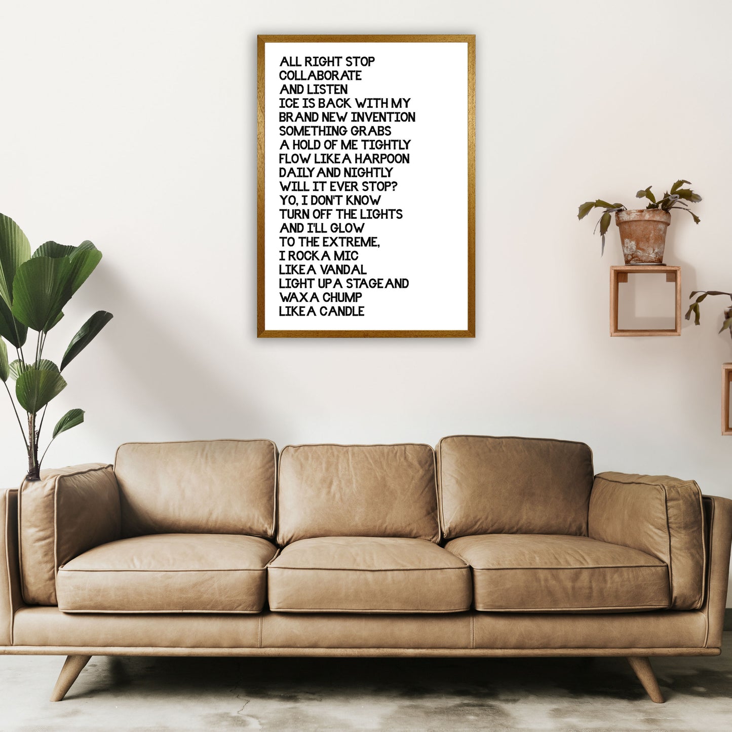Ice Ice Baby Art Print by Pixy Paper A1 Print Only