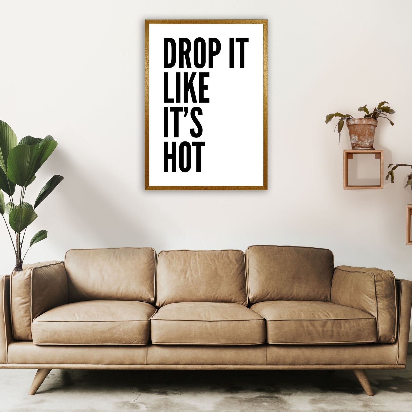 Drop It Like It's Hot Art Print by Pixy Paper A1 Print Only