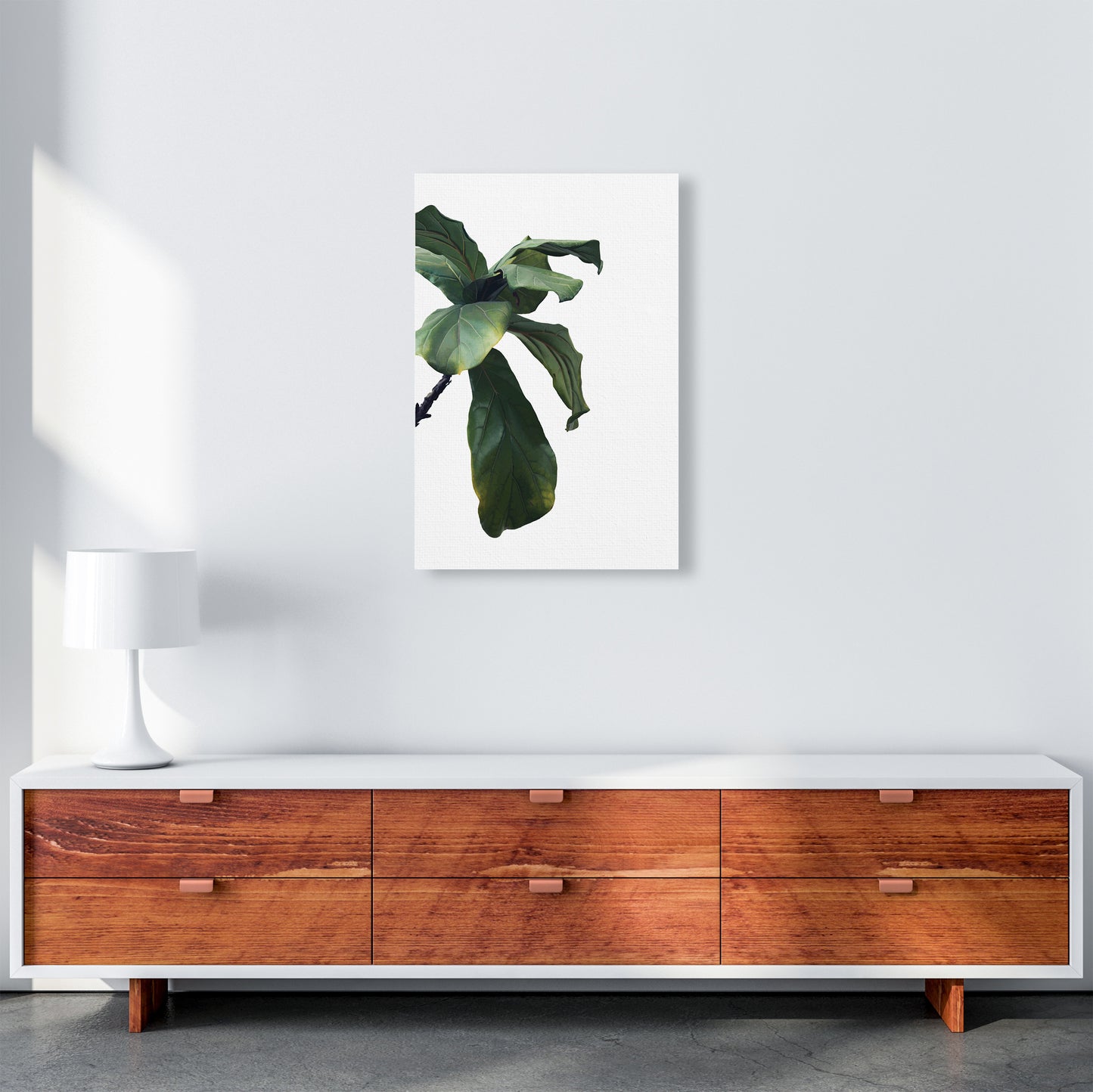 Plant Head Part One Art Print by Pixy Paper A2 Canvas