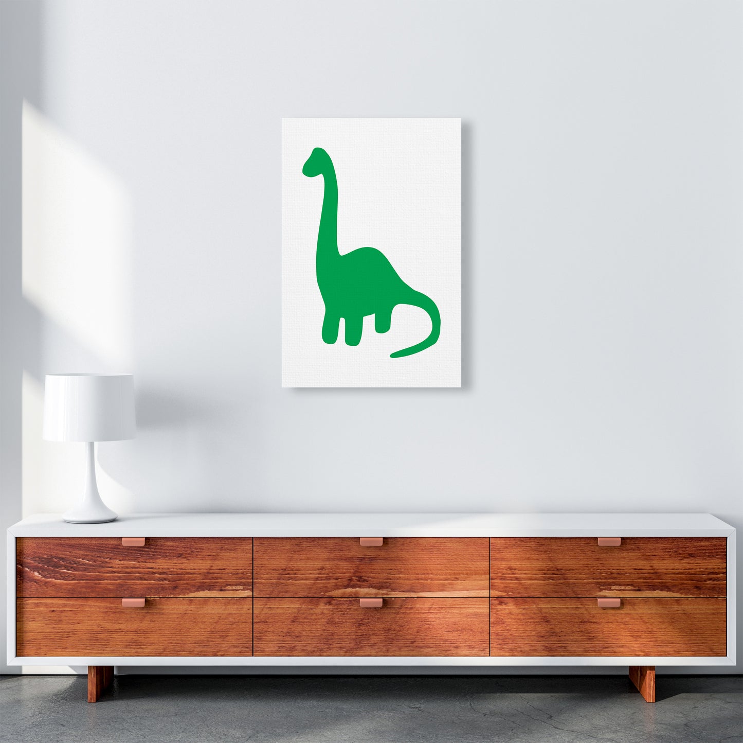 Brach Green Art Print by Pixy Paper A2 Canvas