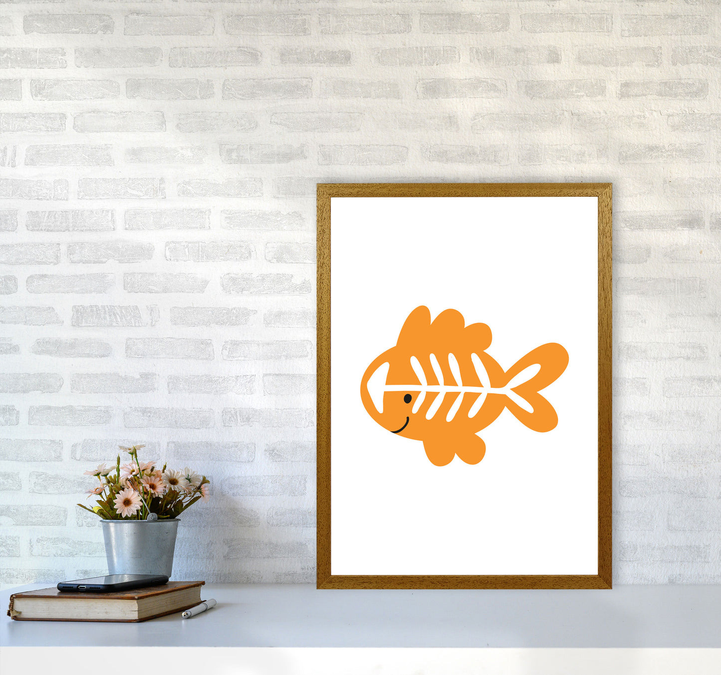 Children's Animals, X-Ray Fish Modern Print A2 Print Only