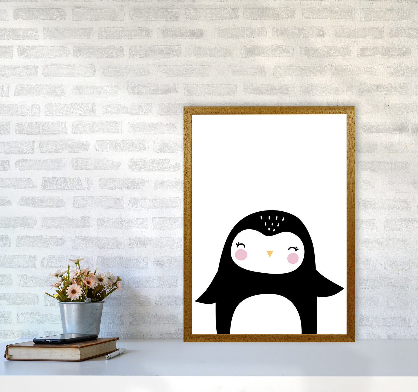 Penguin Modern Print Animal Art Print A2 Print Only