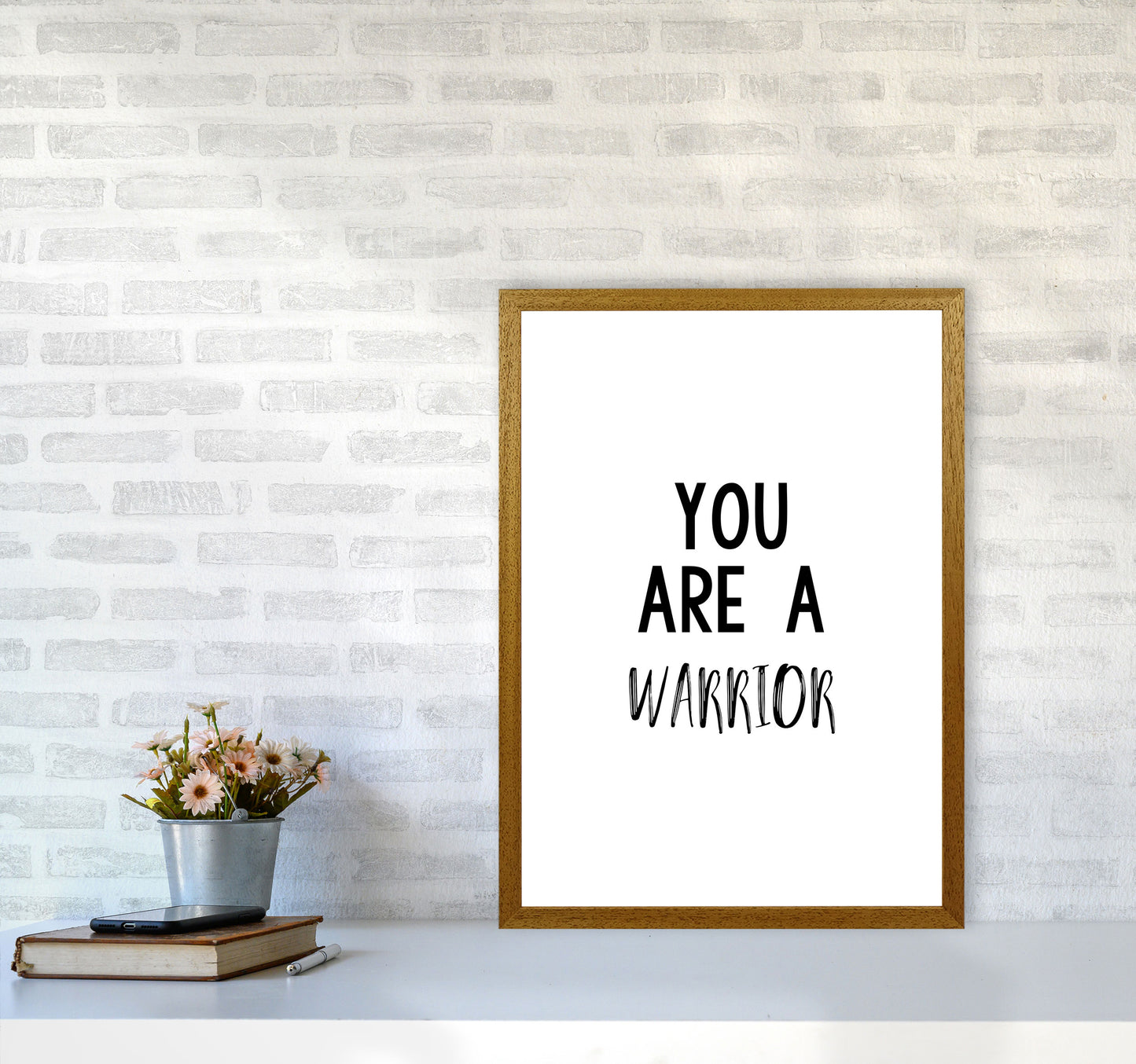 You Are A Warrior Modern Print A2 Print Only