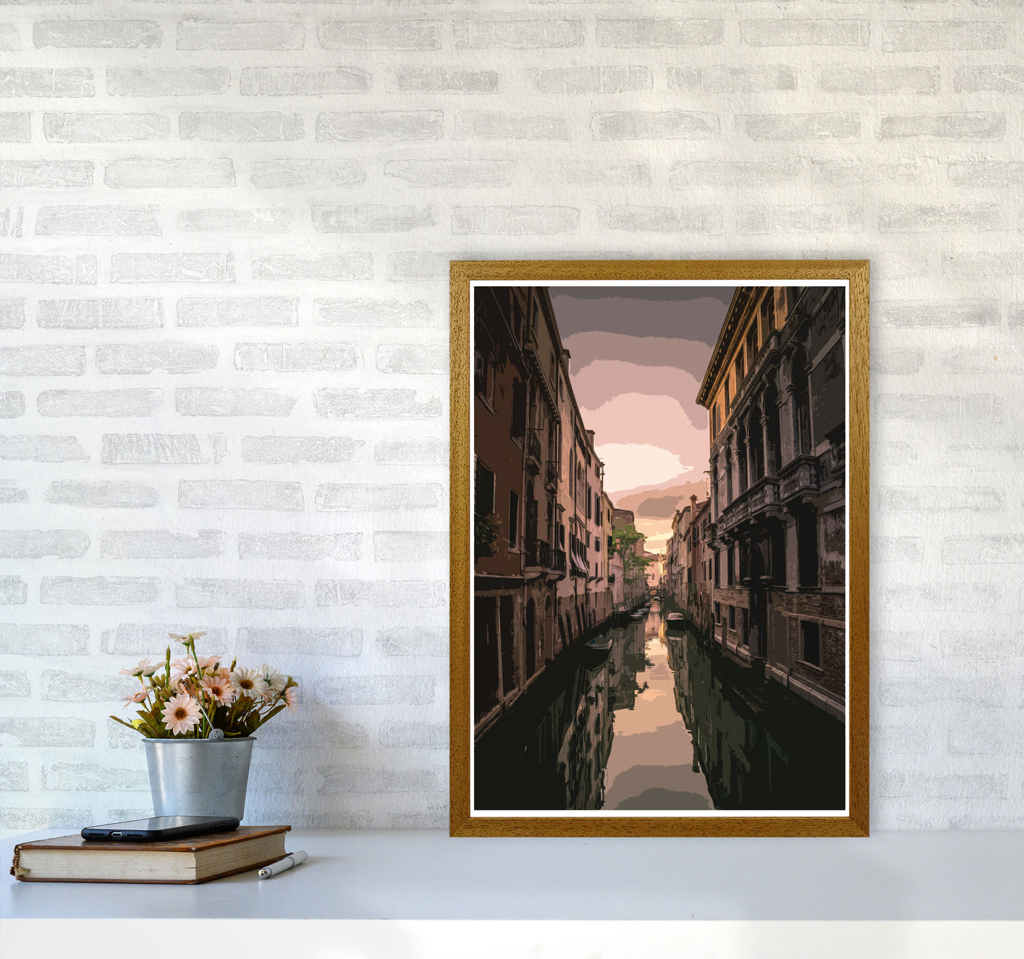 Venice Portrait 3 Modern Print A2 Print Only