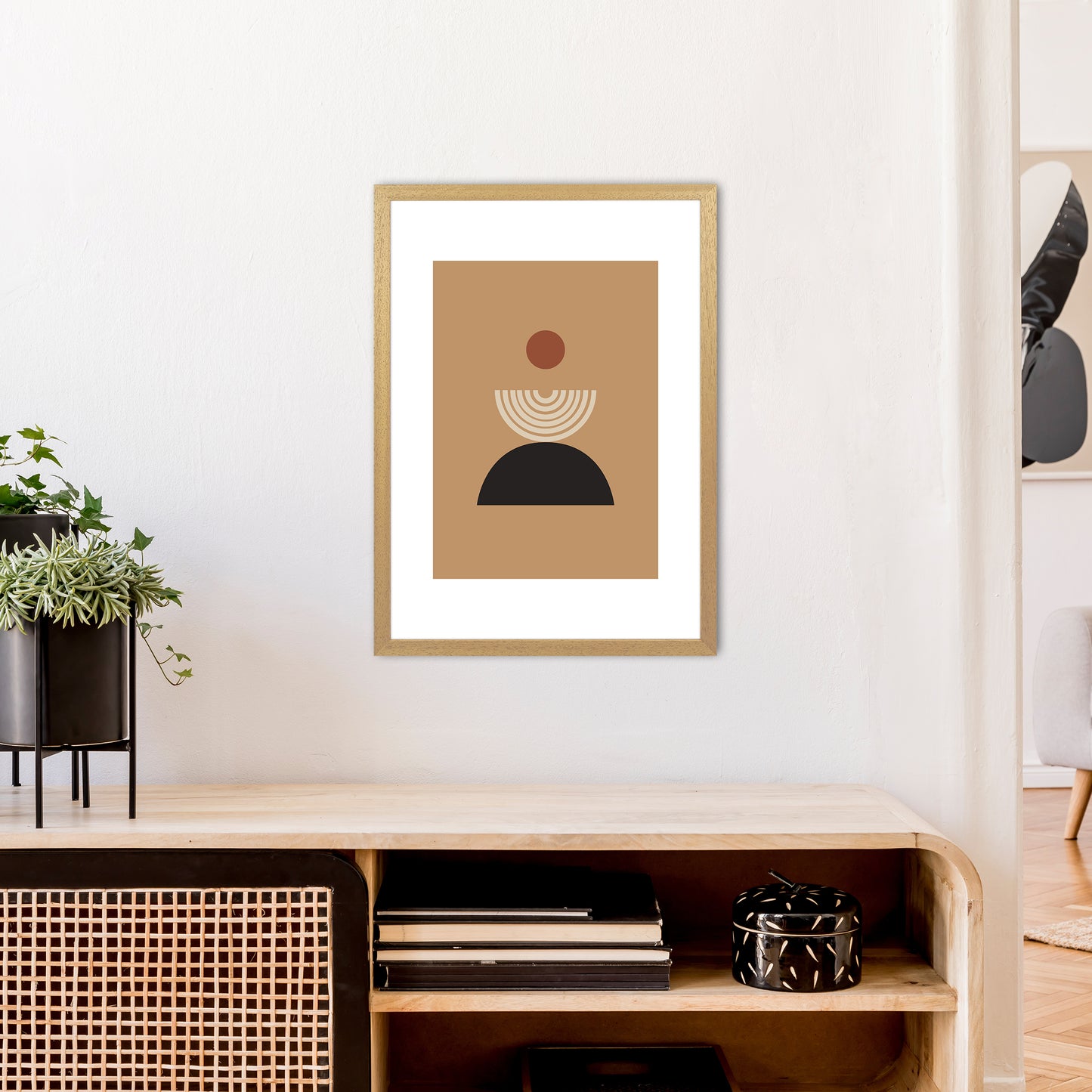 Mica Sand Fountain N19 Art Print by Pixy Paper A2 Print Only