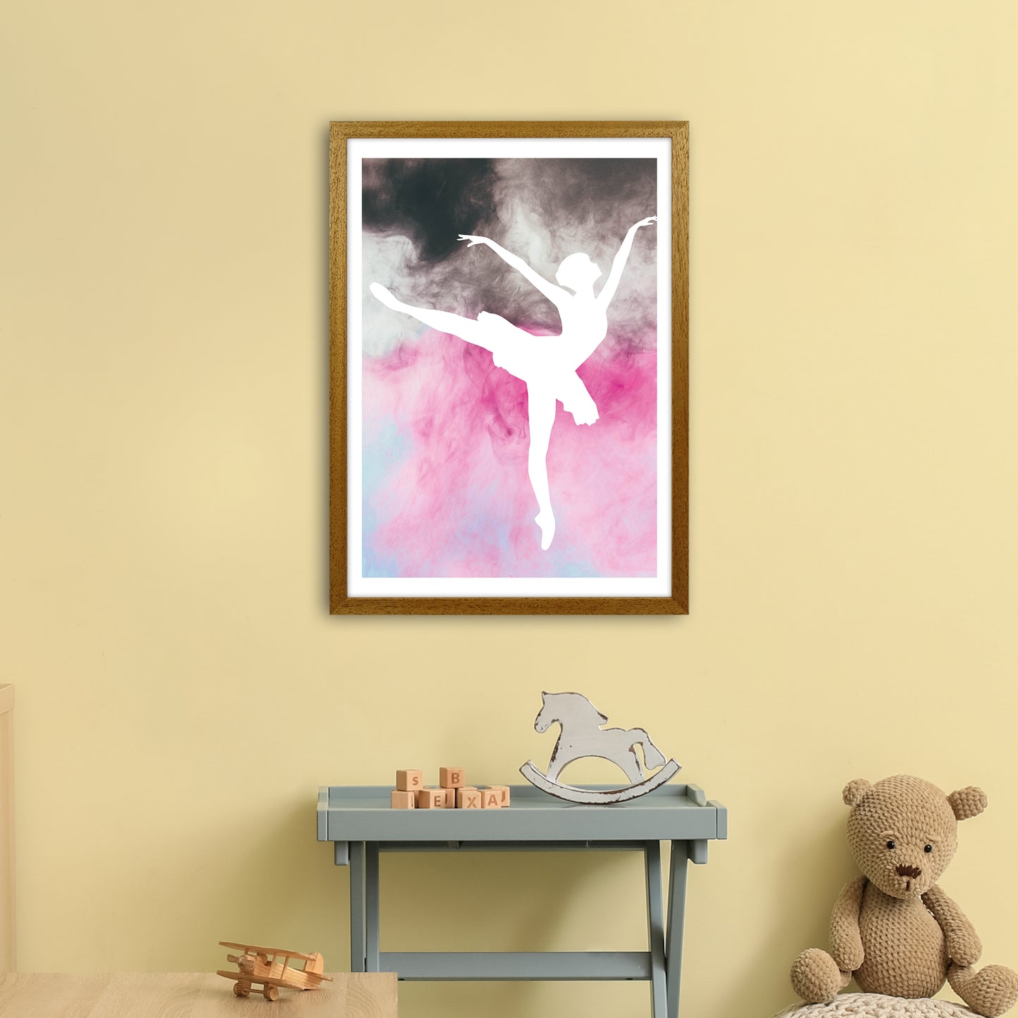 Ballerina Watercolour Art Print by Pixy Paper A2 Print Only