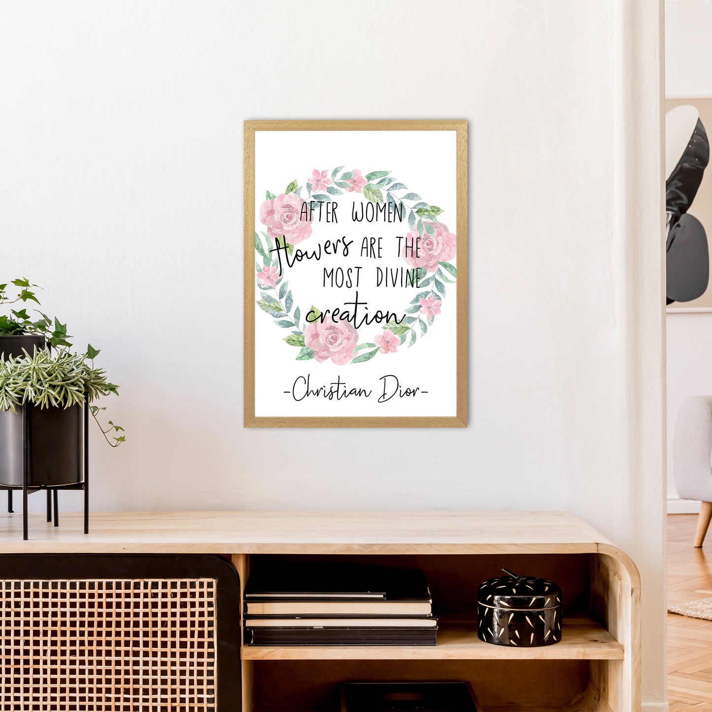 After Women Flowers Art Print by Pixy Paper A2 Print Only