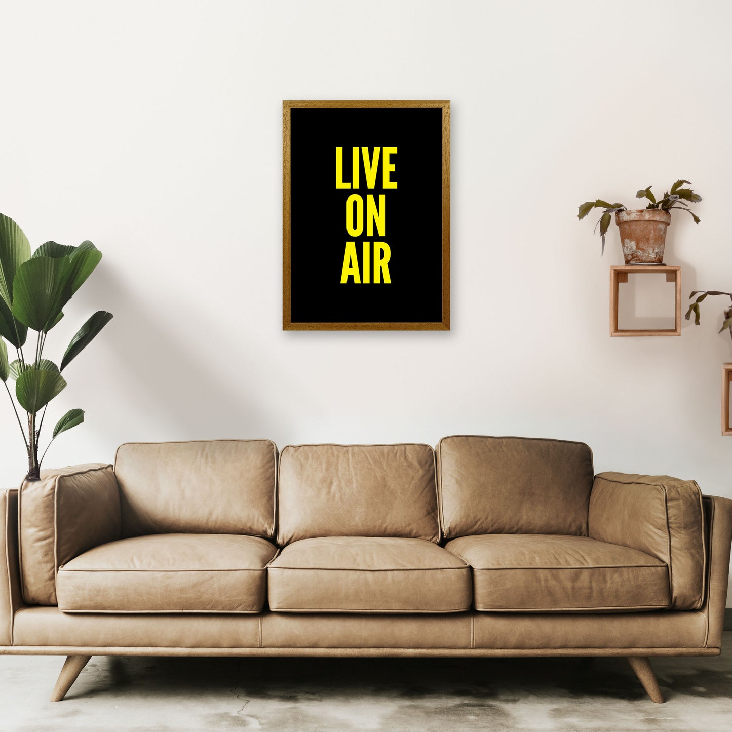 Live On Air Art Print by Pixy Paper A2 Print Only