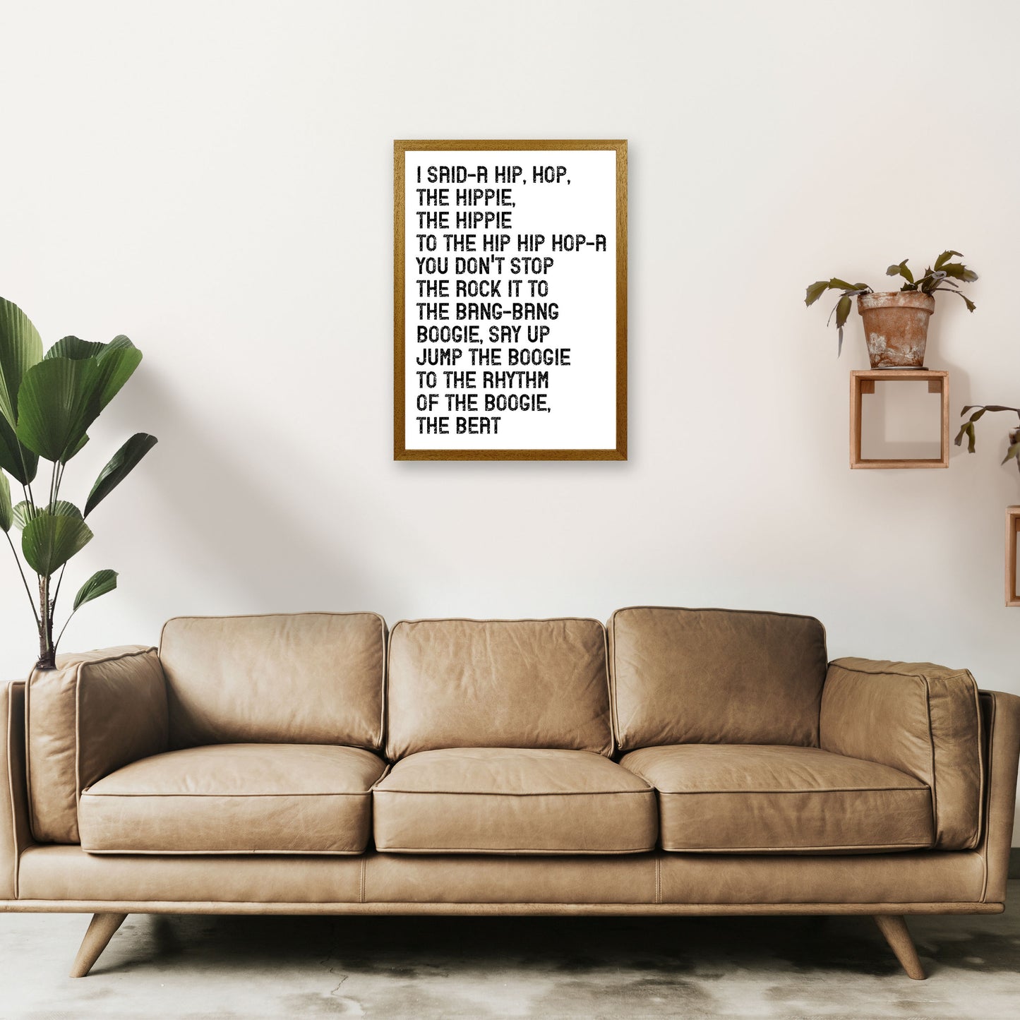 I Said A Hip Hop Art Print by Pixy Paper A2 Print Only