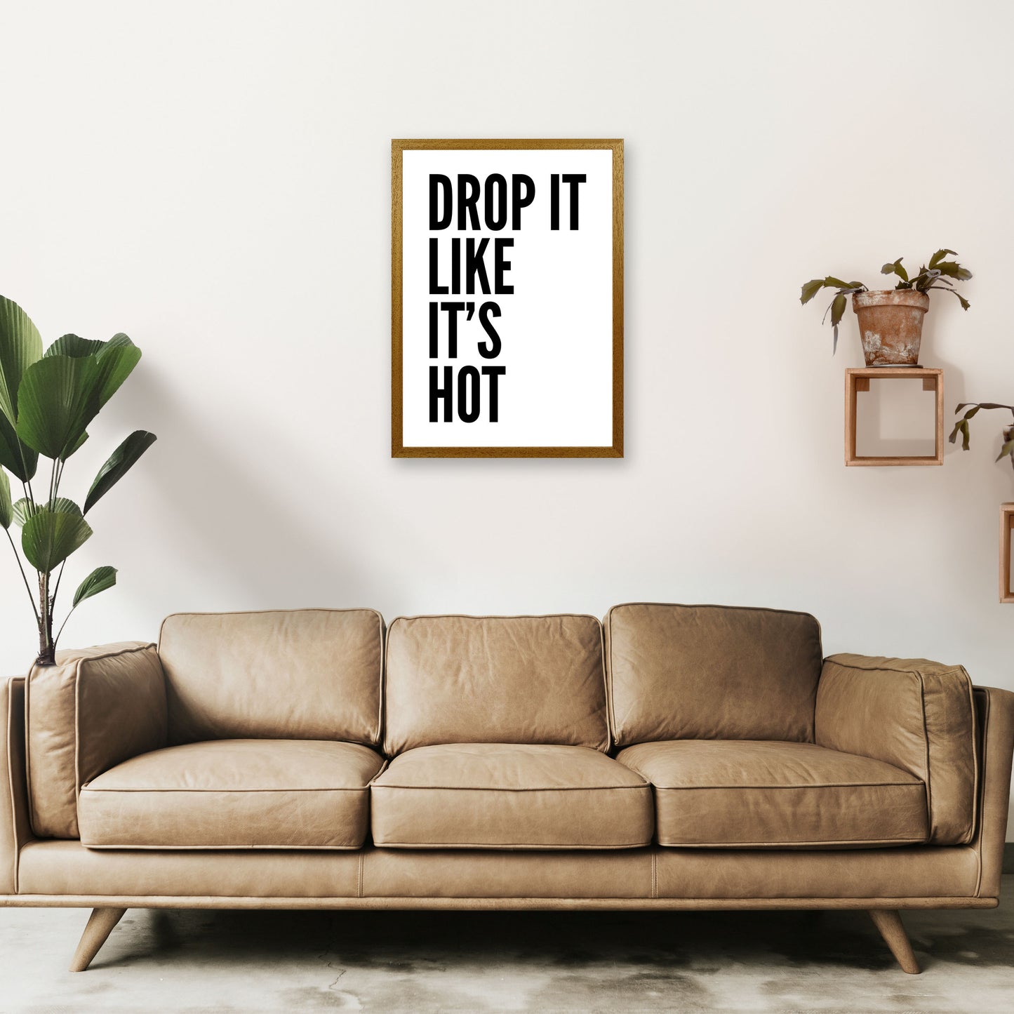 Drop It Like It's Hot Art Print by Pixy Paper A2 Print Only