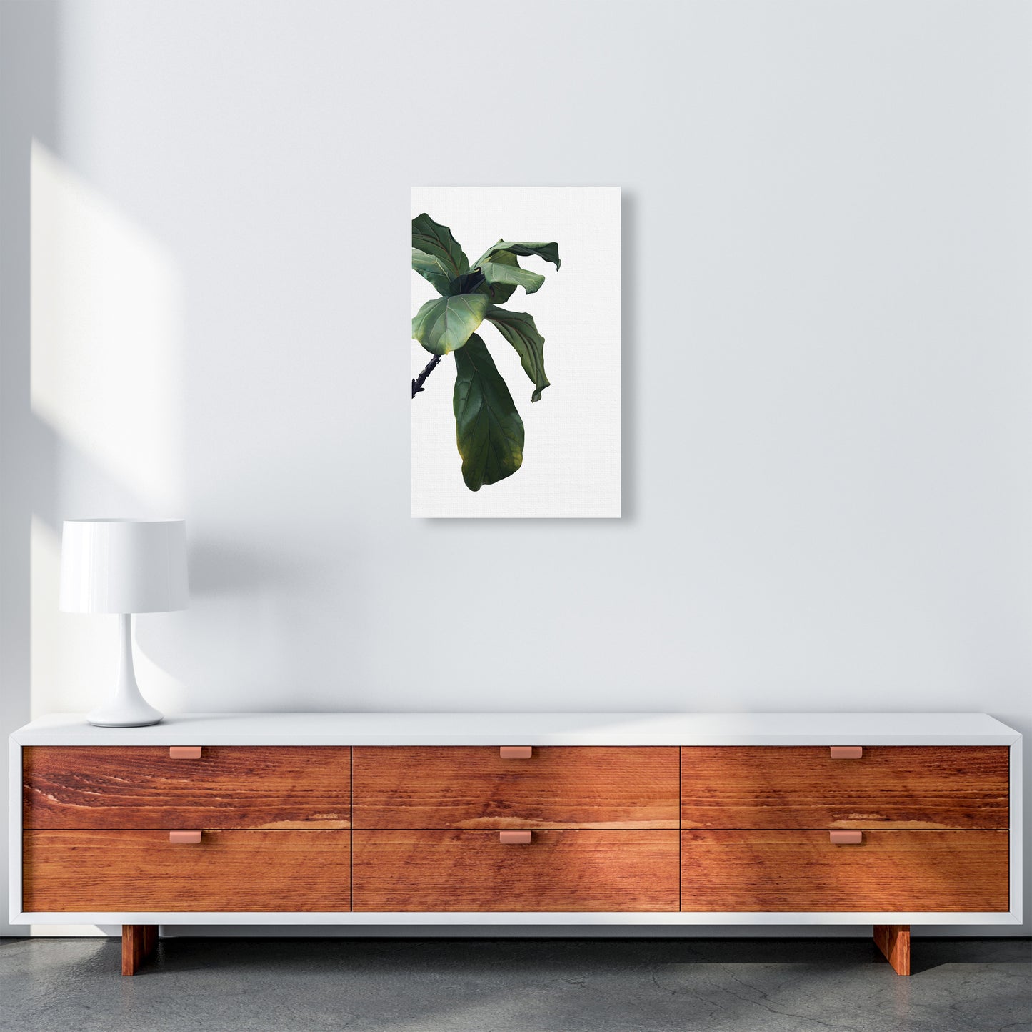 Plant Head Part One Art Print by Pixy Paper A3 Canvas