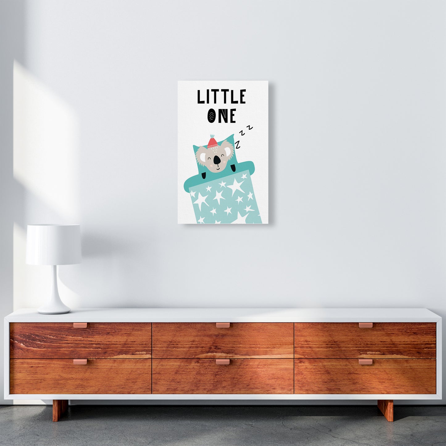 Little One Animal Pop Art Print by Pixy Paper A3 Canvas