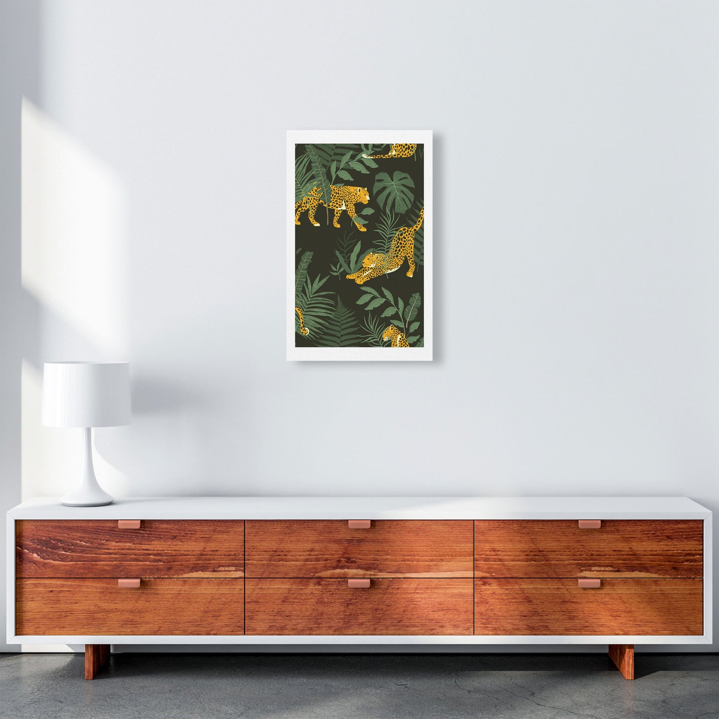 Wild Collection Cheetah Art Print by Pixy Paper A3 Canvas