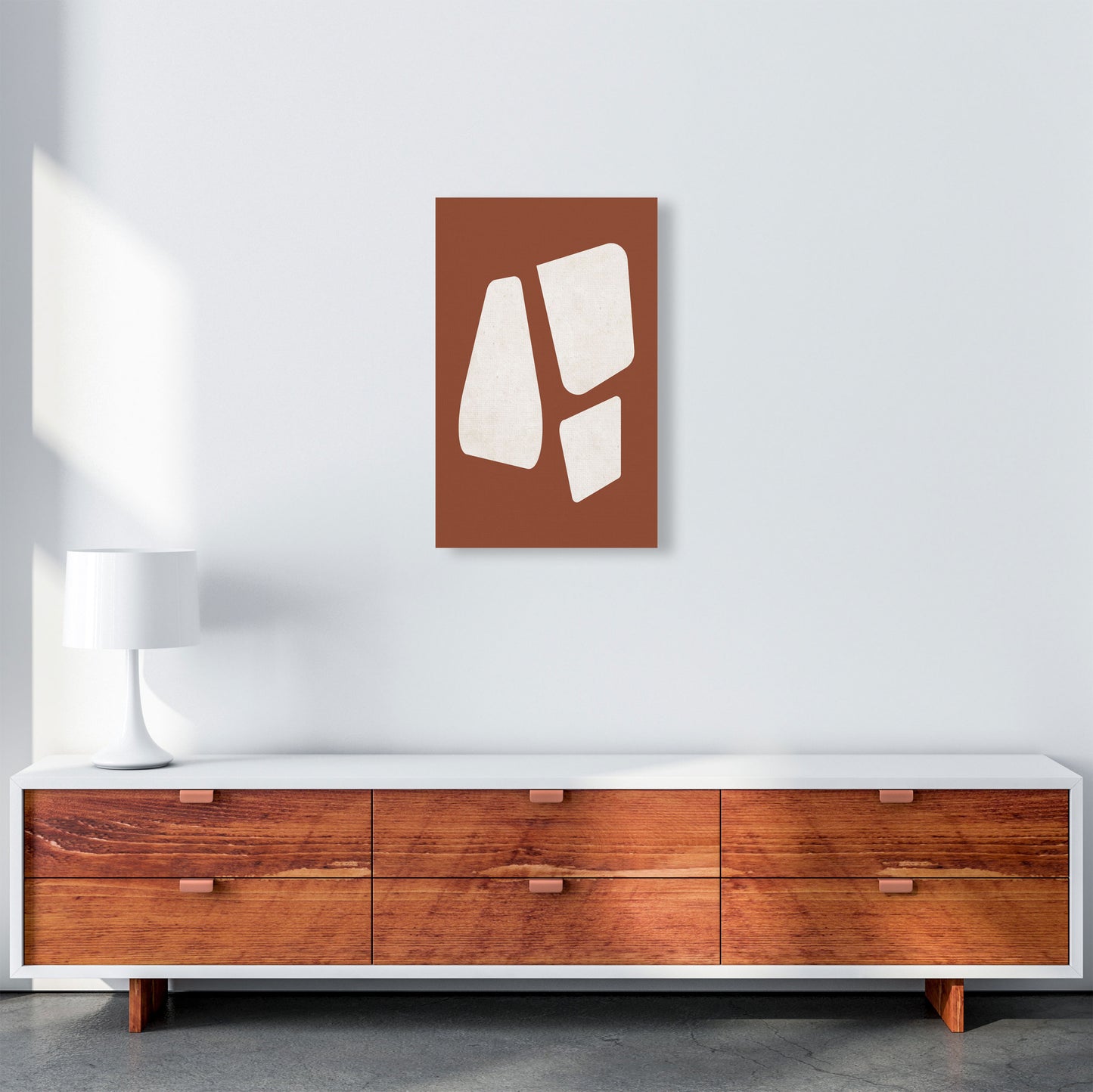 Autumn Luane abstract Art Print by Pixy Paper A3 Canvas