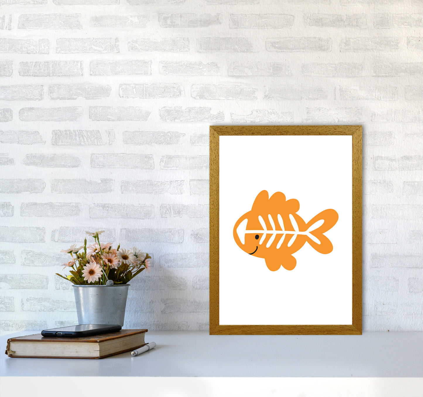 Children's Animals, X-Ray Fish Modern Print A3 Print Only