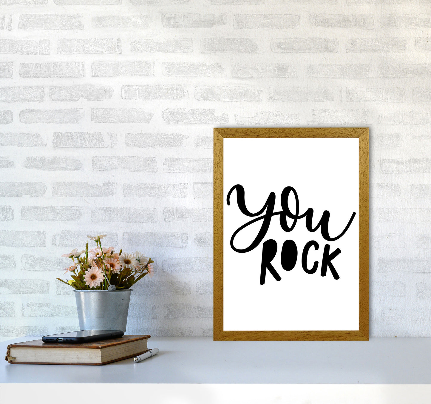 You Rock Modern Print A3 Print Only