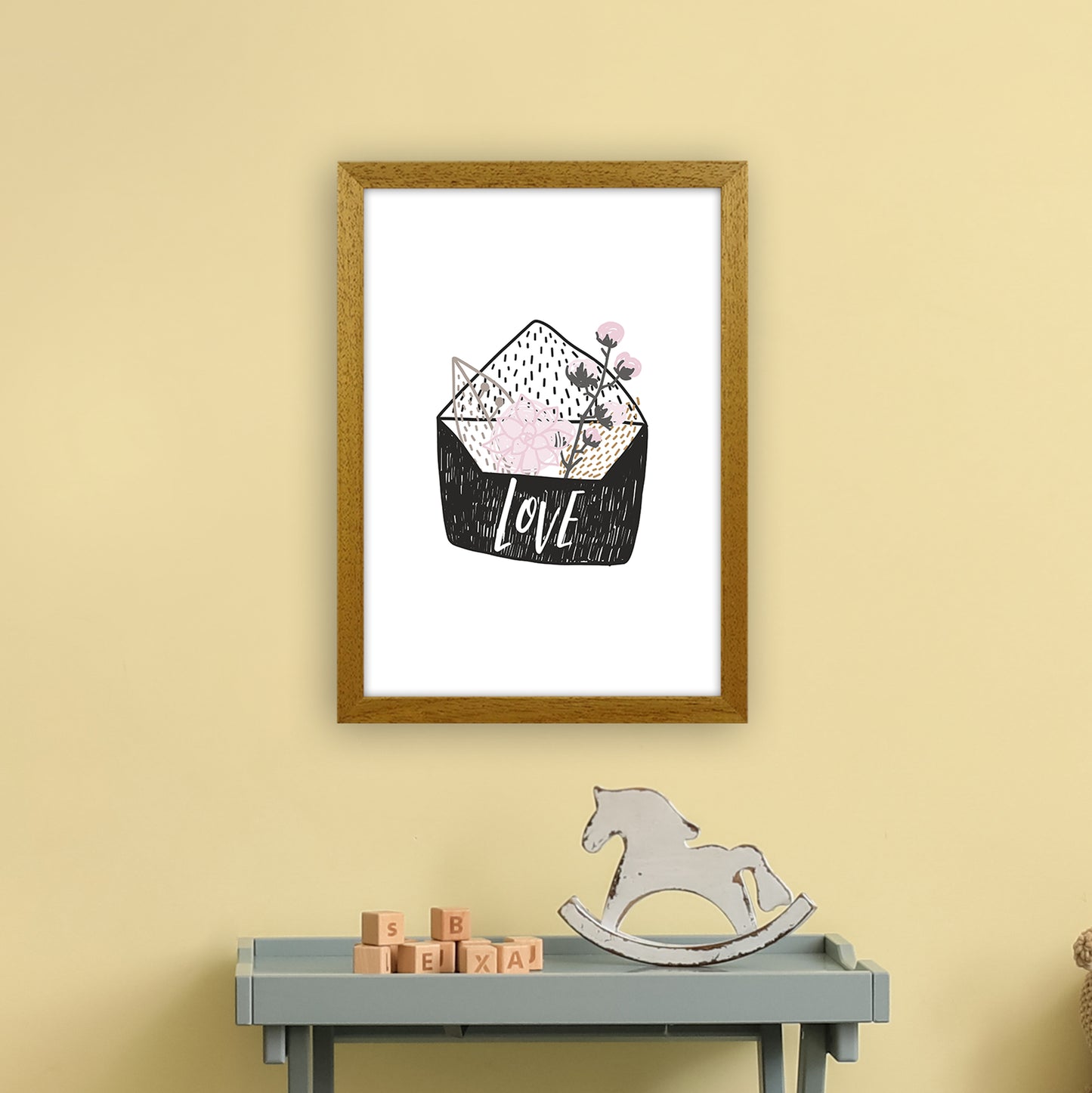 Love Letter Art Print by Pixy Paper A3 Print Only