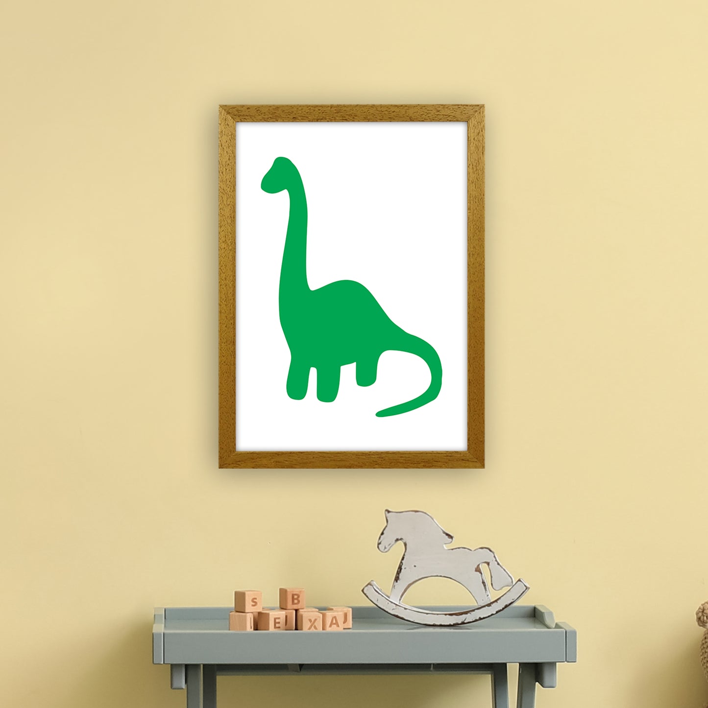 Brach Green Art Print by Pixy Paper A3 Print Only