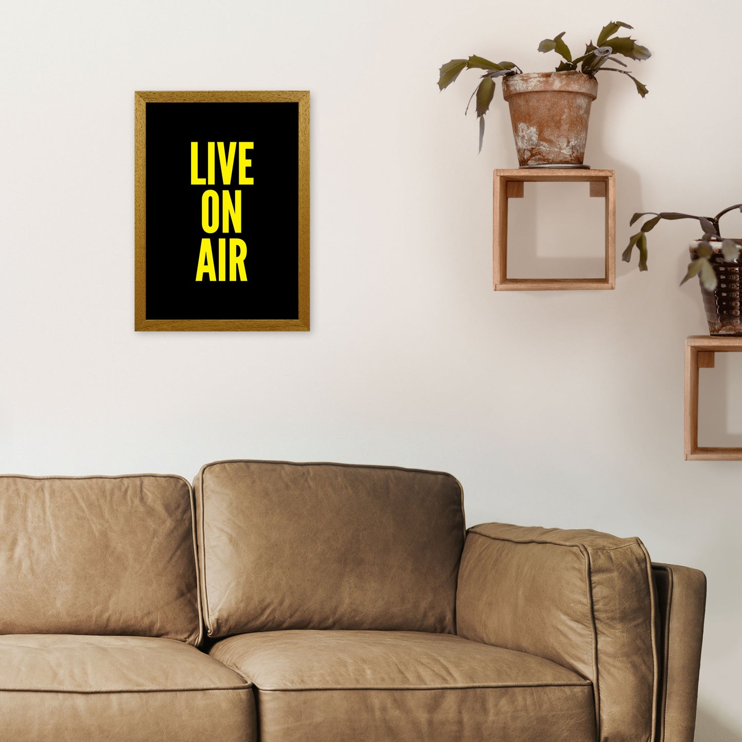 Live On Air Art Print by Pixy Paper A3 Print Only