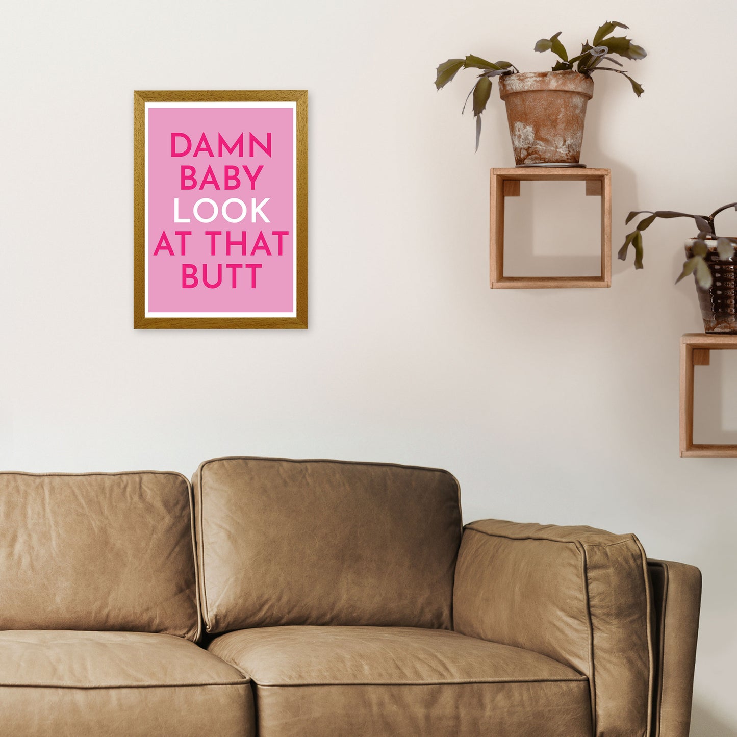 Damn Baby Art Print by Pixy Paper A3 Print Only