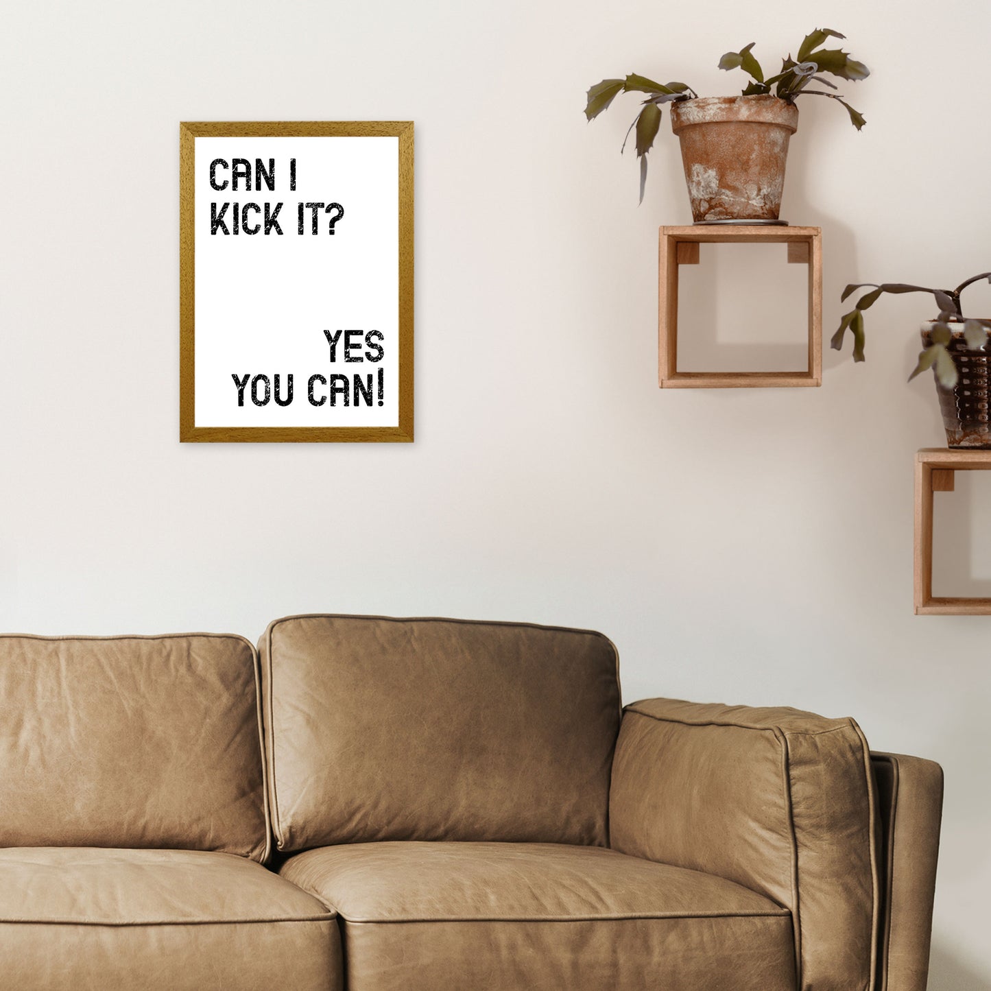 Can I Kick It Art Print by Pixy Paper A3 Print Only
