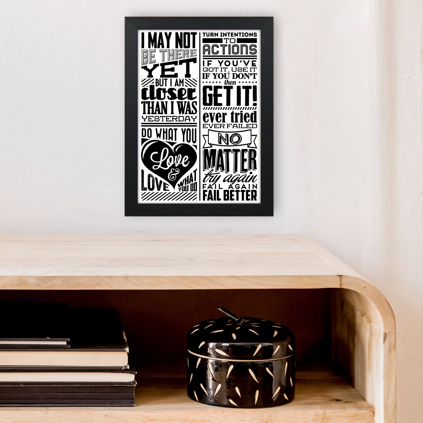 I May Not Be There Yet Vintage Art Print by Pixy Paper A4 White Frame