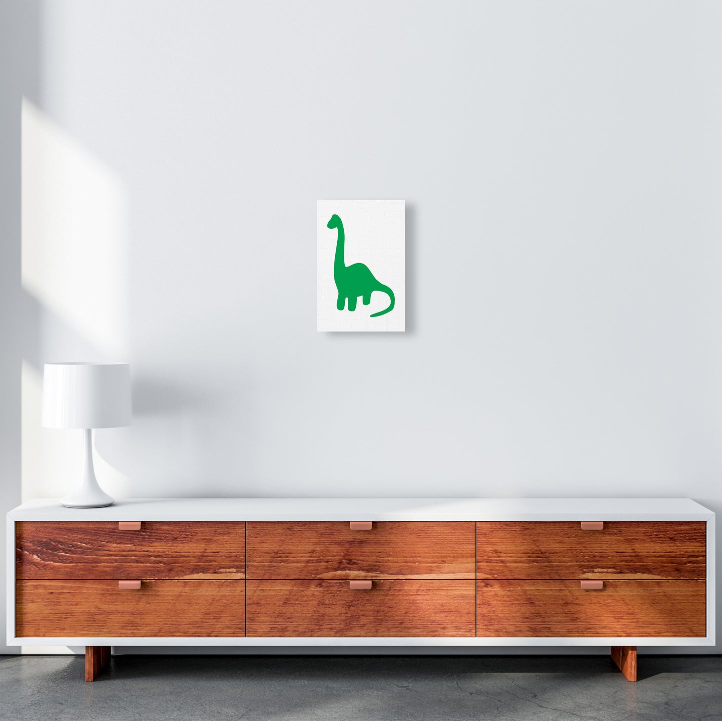 Brach Green Art Print by Pixy Paper A4 Canvas