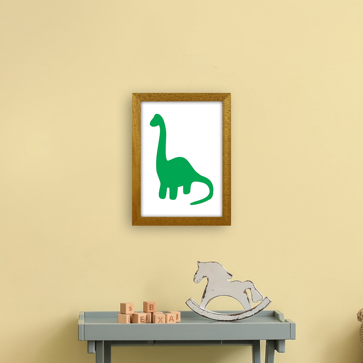 Brach Green Art Print by Pixy Paper A4 Print Only