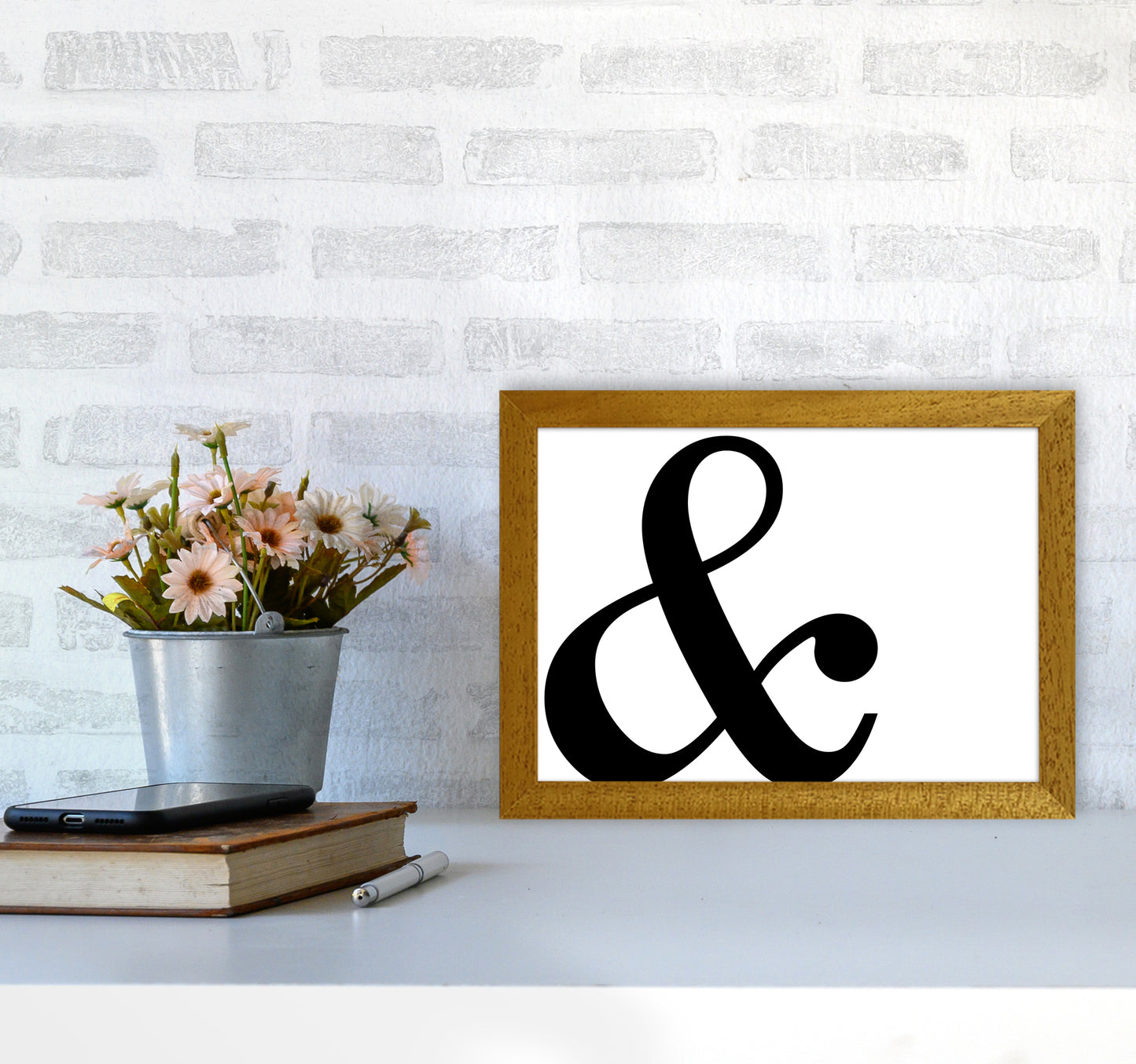 & Landscape Art Print by Pixy Paper A4 Print Only