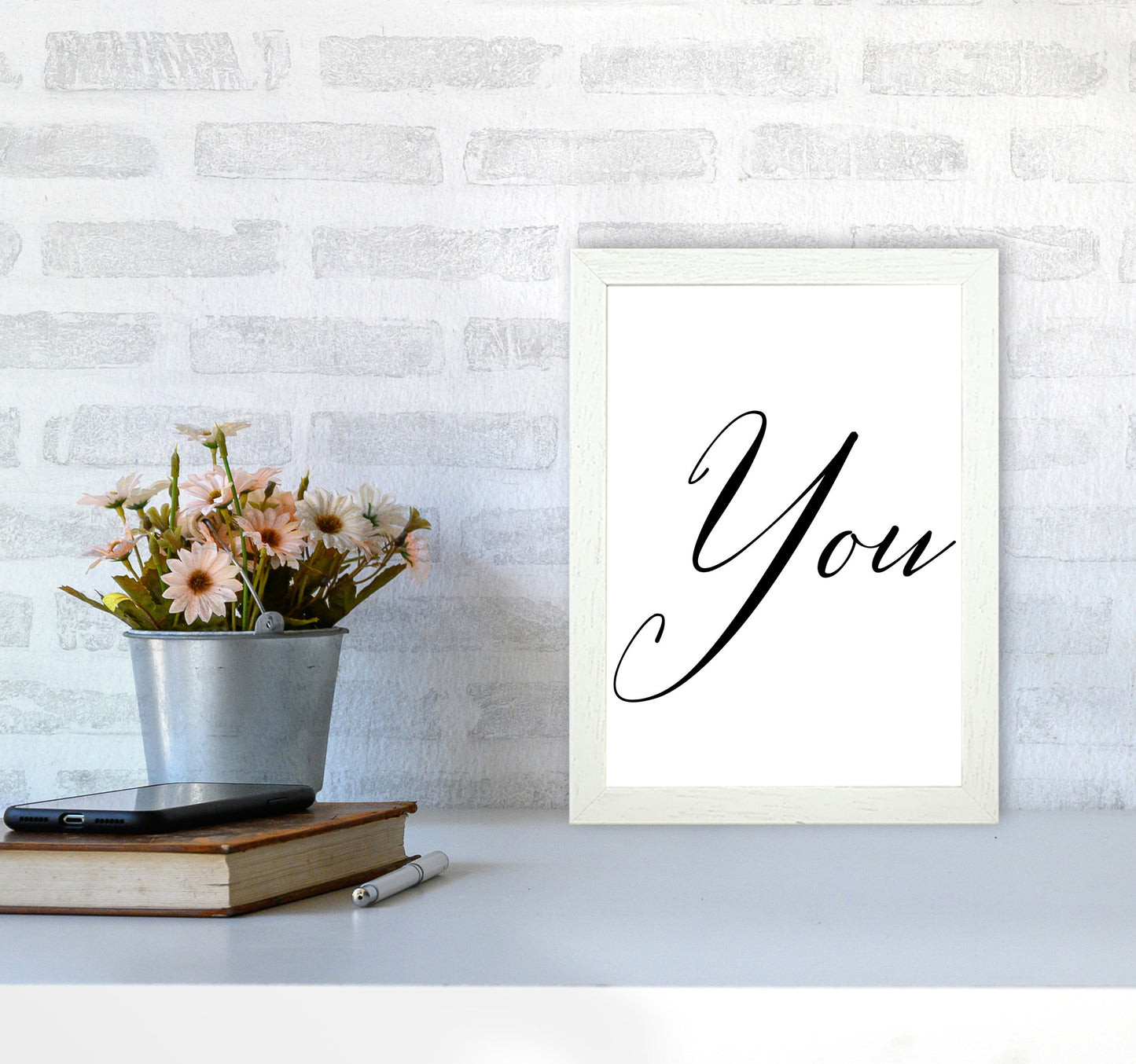 You Modern Print A4 Oak Frame