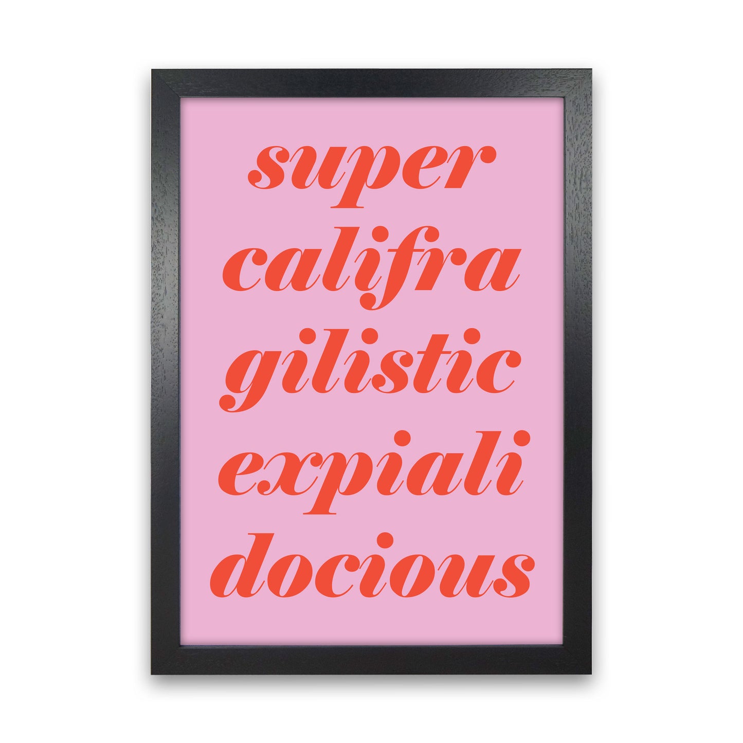 Mary Poppins Art Print by Pixy Paper Black Grain