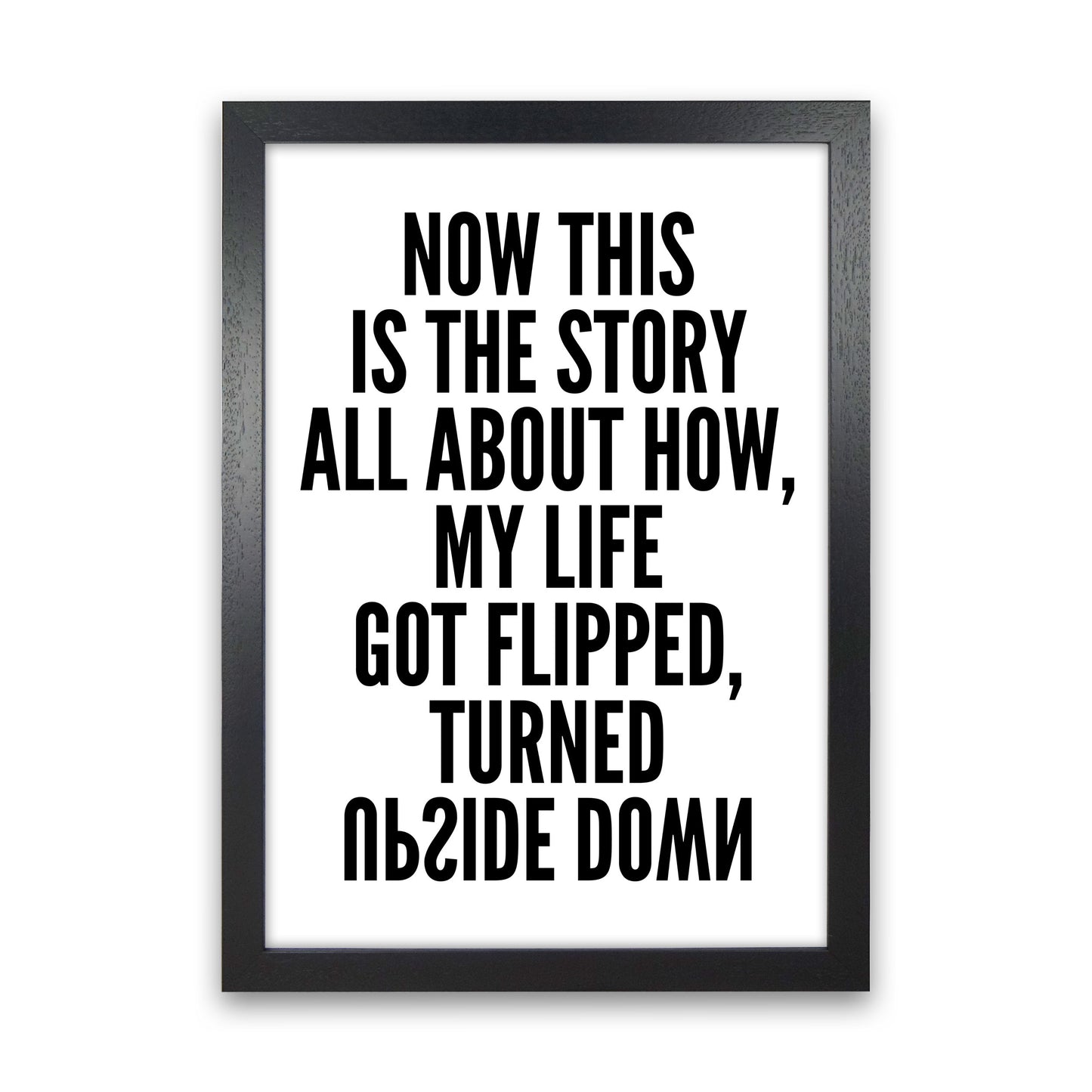 Fresh Prince Art Print by Pixy Paper Black Grain