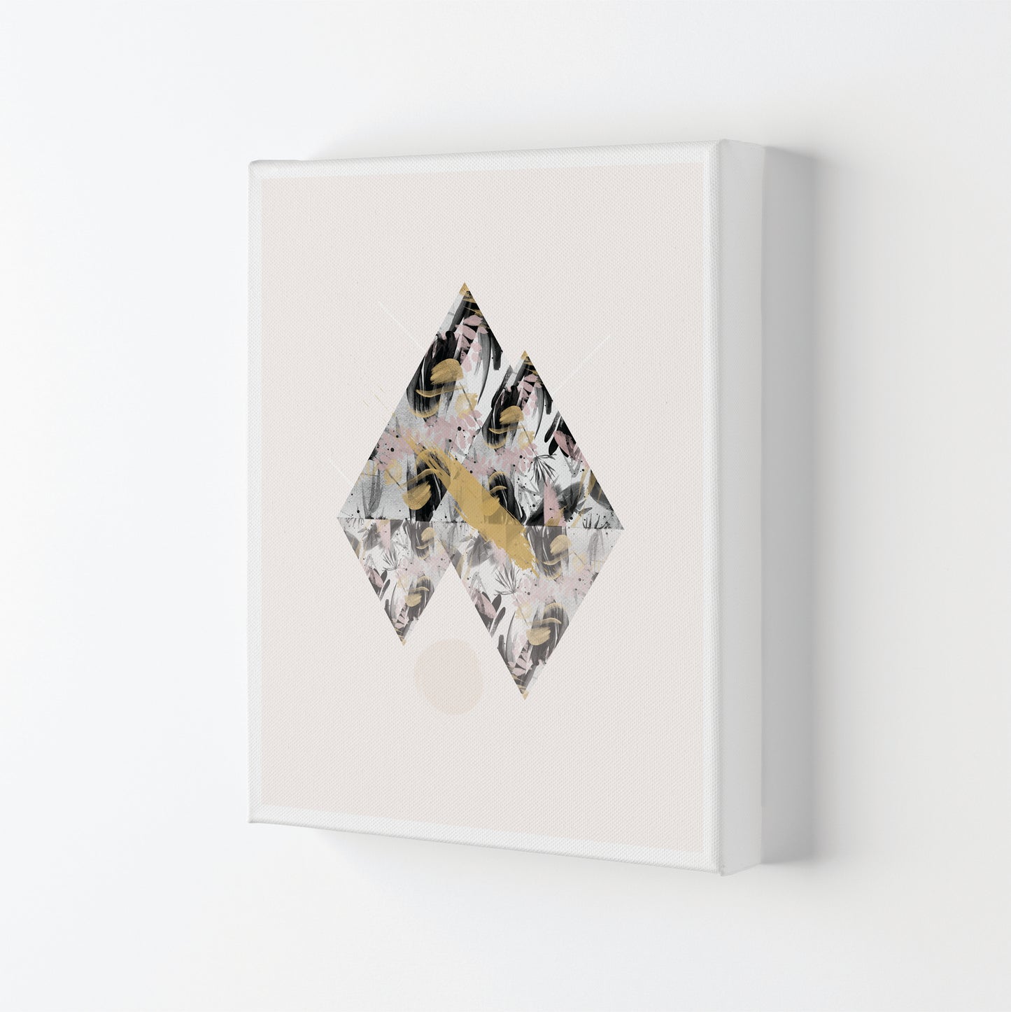 Random Geo Styles 2 Modern Print Canvas