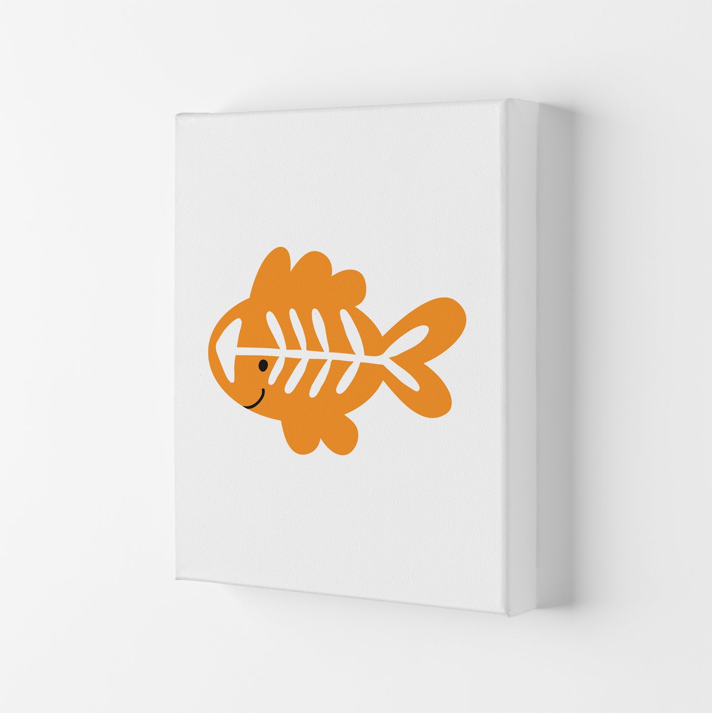 Children's Animals, X-Ray Fish Modern Print Canvas