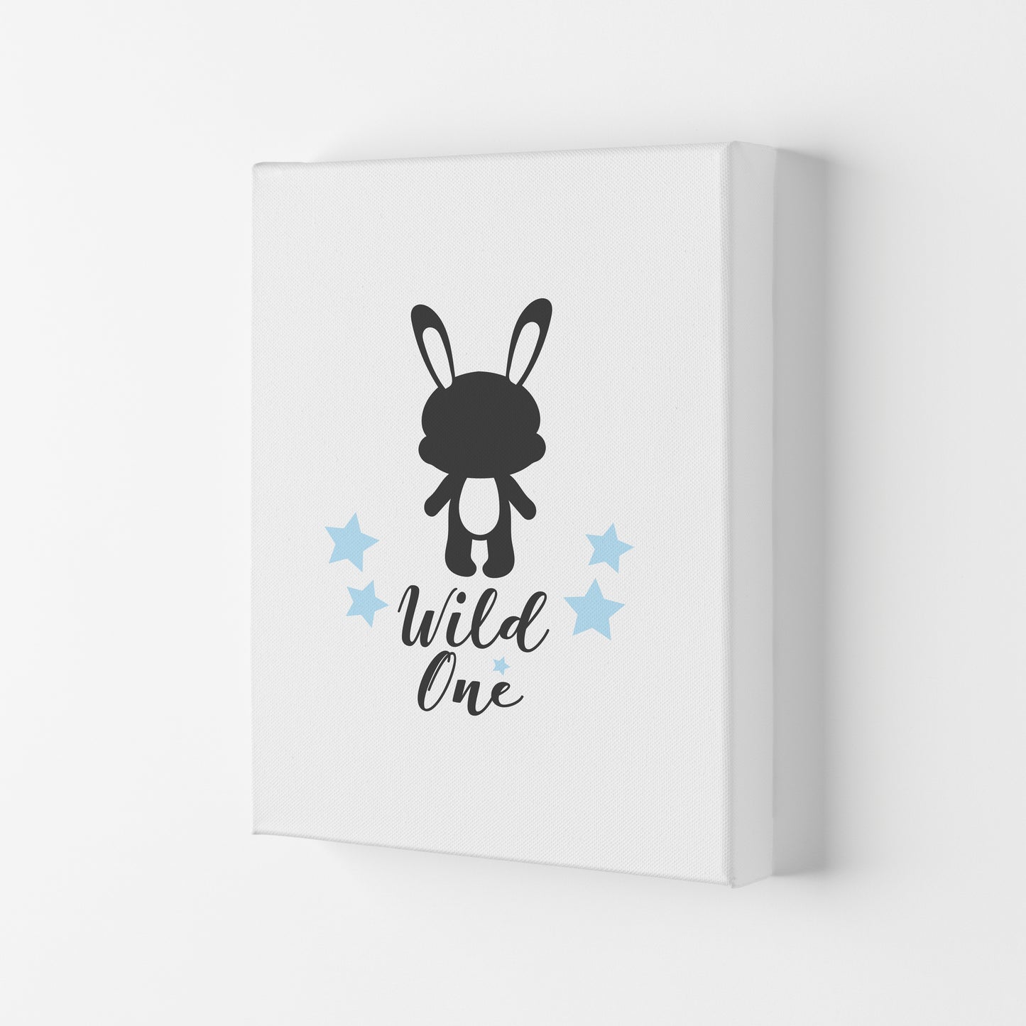 Wild One Framed Nursey Wall Art Print Canvas