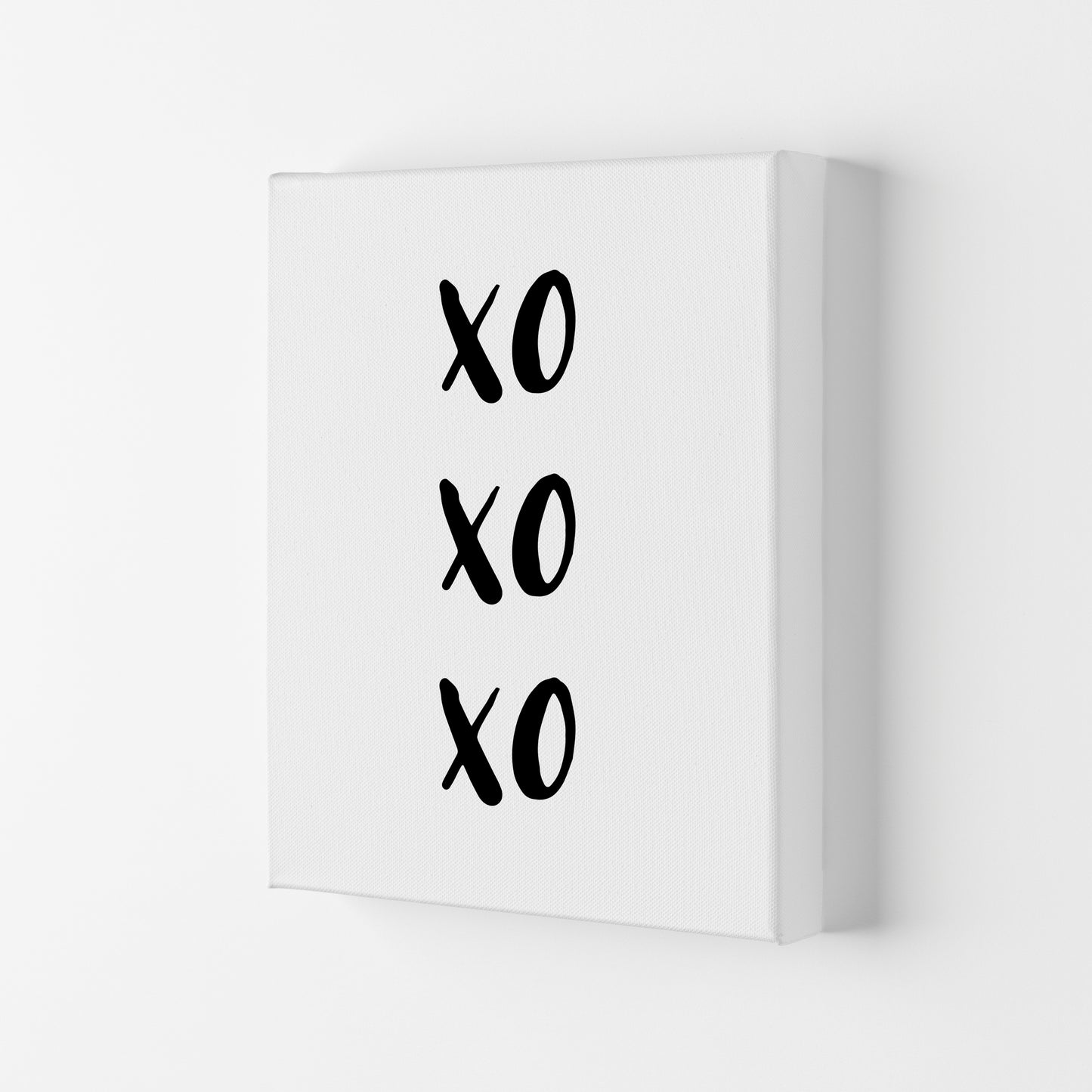 XOXOXO Modern Print Canvas