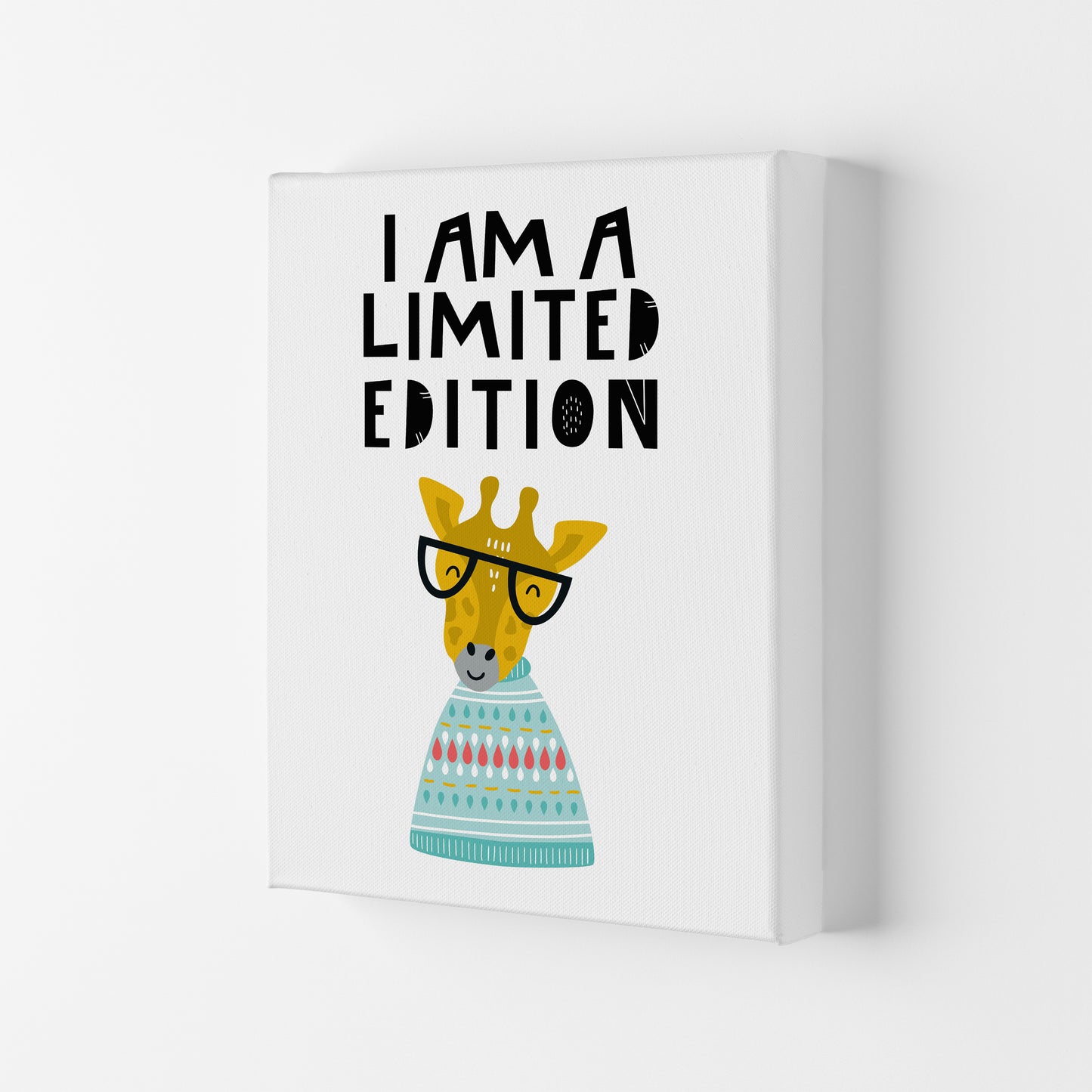 I Am Limited Edition Animal Pop Art Print by Pixy Paper Canvas