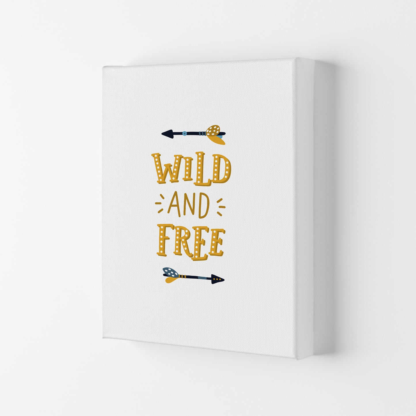 Little Explorer Wild And Free Art Print by Pixy Paper Canvas