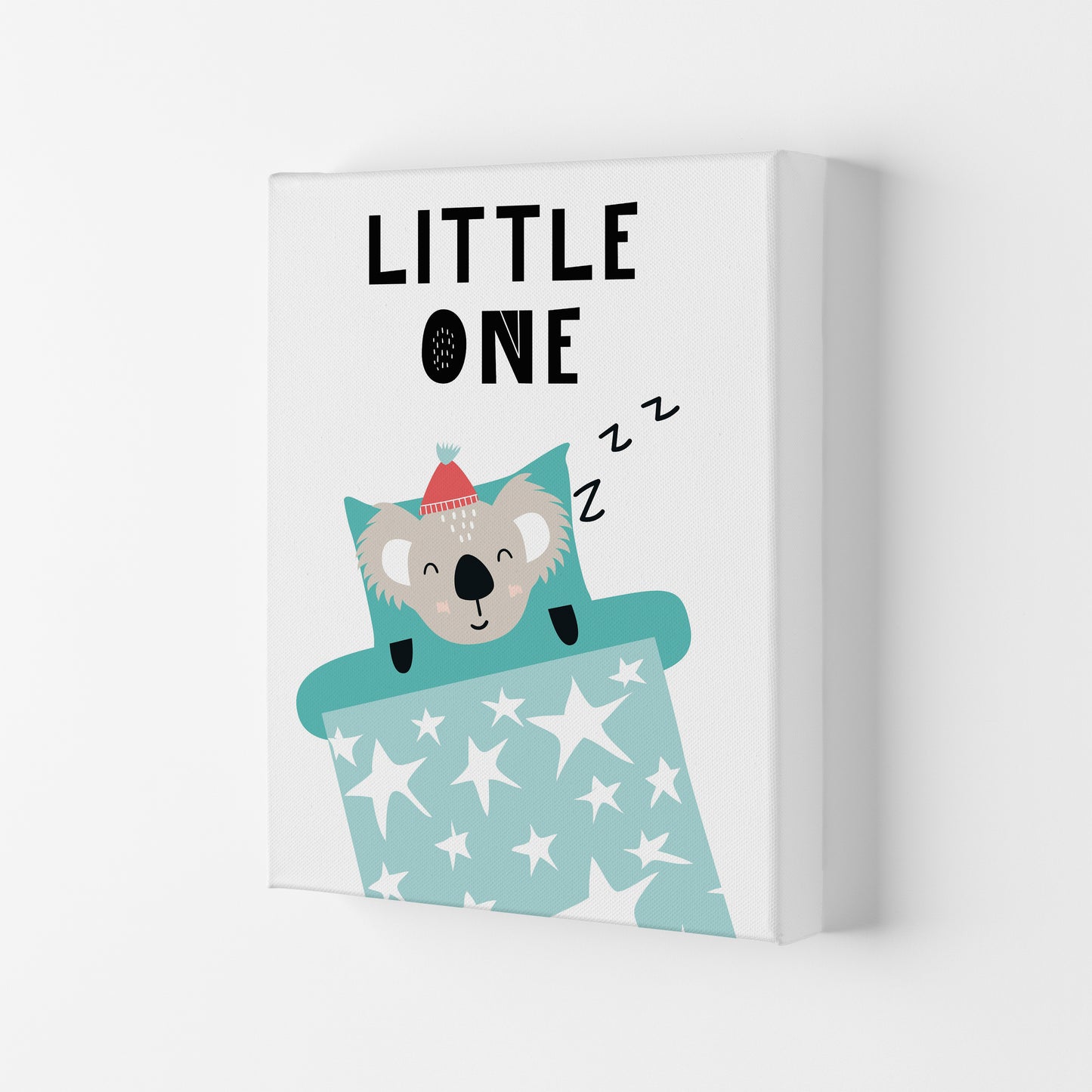 Little One Animal Pop Art Print by Pixy Paper Canvas