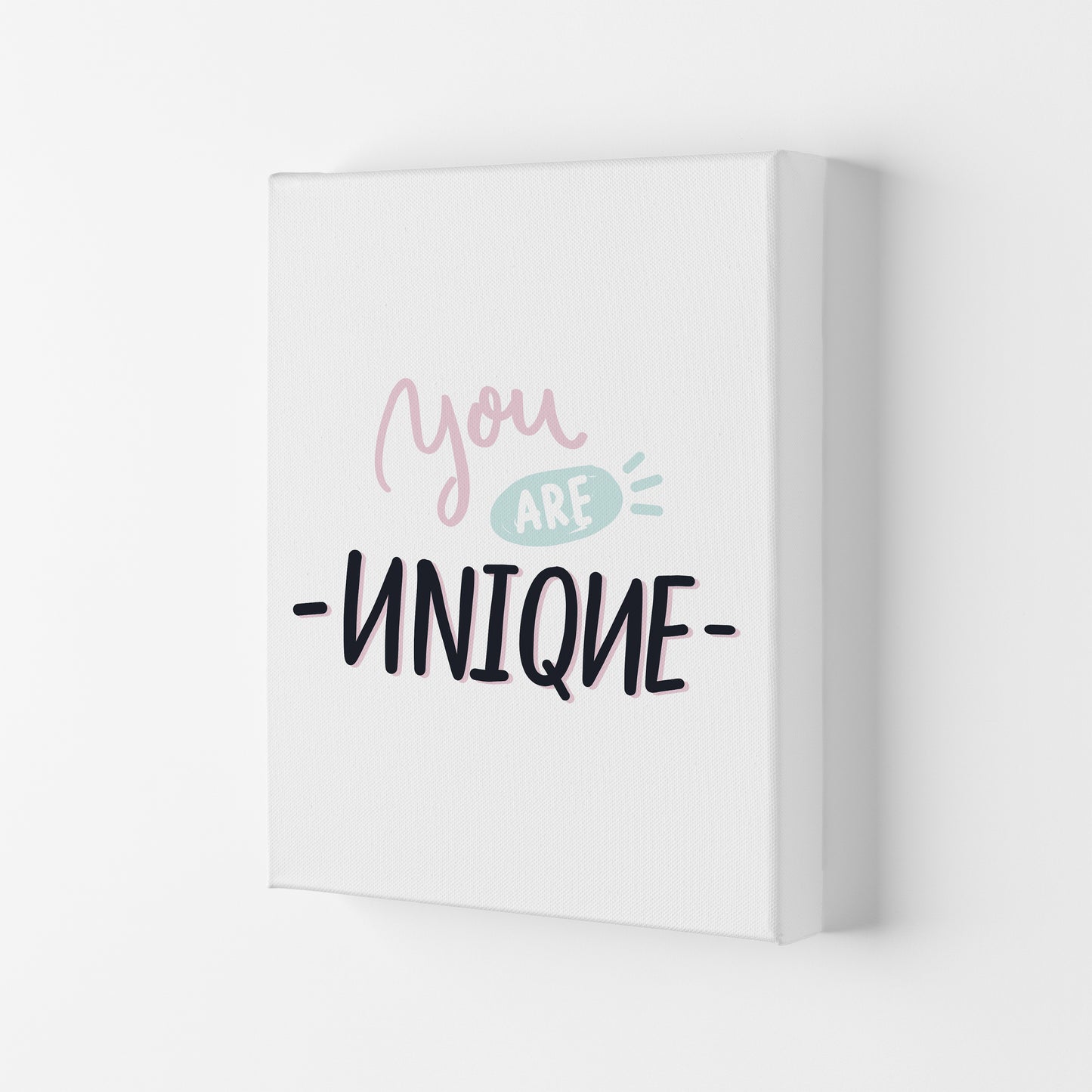 You Are Unique Art Print by Pixy Paper Canvas